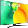 LG LED-Fernseher »43NANO769QA«, 108 cm/43 Zoll, 4K Ultra HD, Smart-TV, α5 Gen5 4K AI-Prozessor, Direct LED, HDMI 2.0, Sprachassistenten