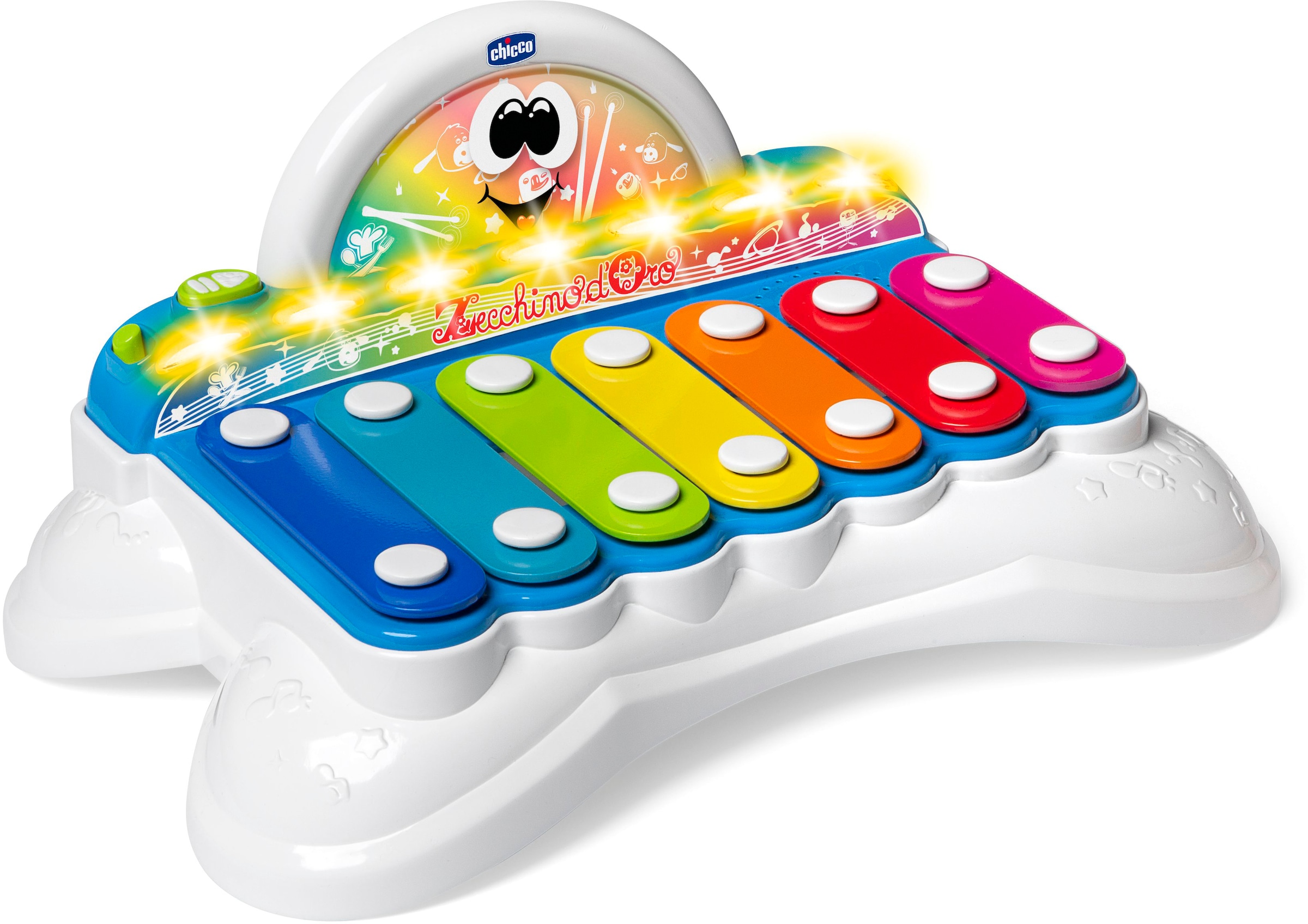 Chicco Spielzeug-Musikinstrument »Flashy das Xylophon«, mit Licht und Sound