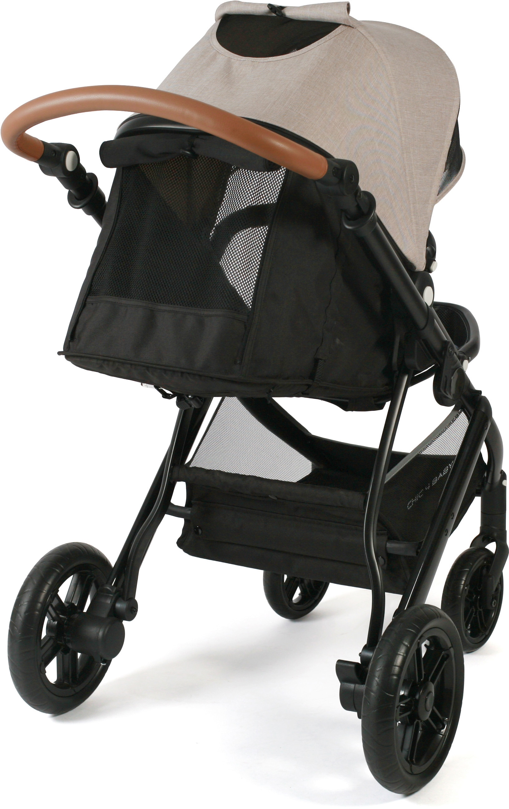 CHIC4BABY Kombi-Kinderwagen »Torre, Jeans Beige«, 15 kg, ; Kinderwagen