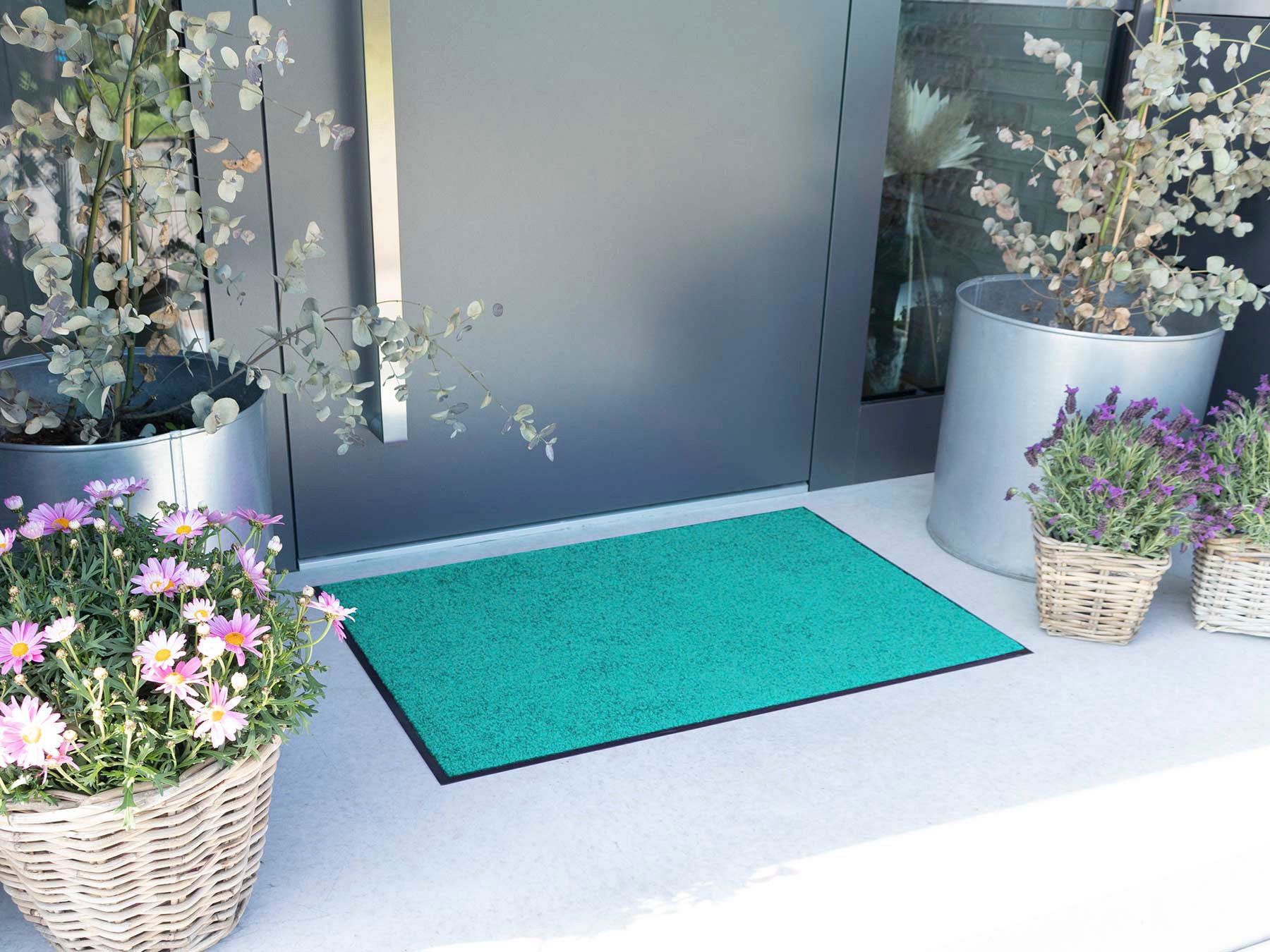 Primaflor-Ideen in Textil Fussmatte »CLEAN, Made in Belgium«, rechteckig, 8,5 mm Höhe, Schmutzfangmatte, grosse Farbauswahl, waschbar