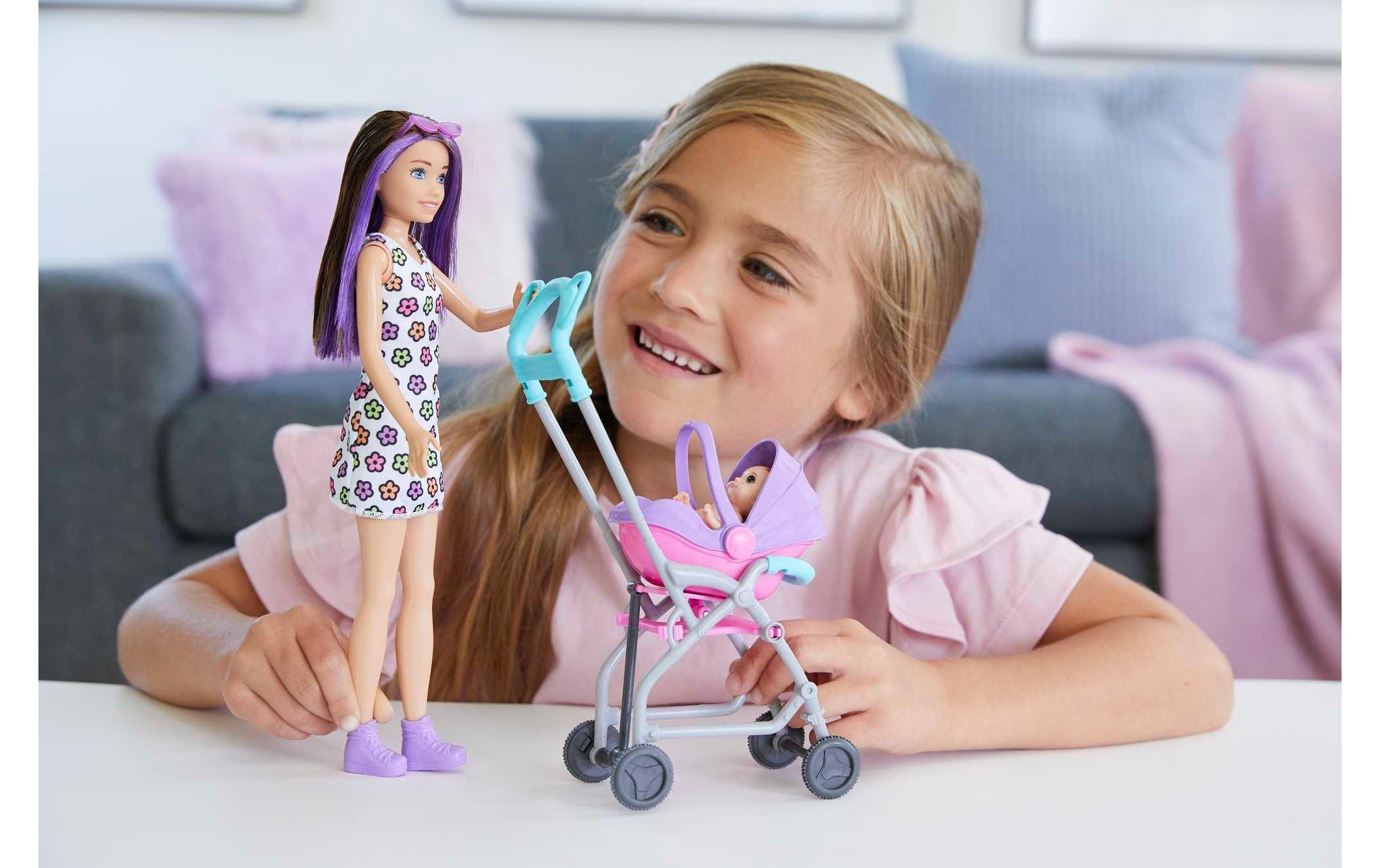 Barbie Anziehpuppe »Barbie Skipper Babysitters Puppe«