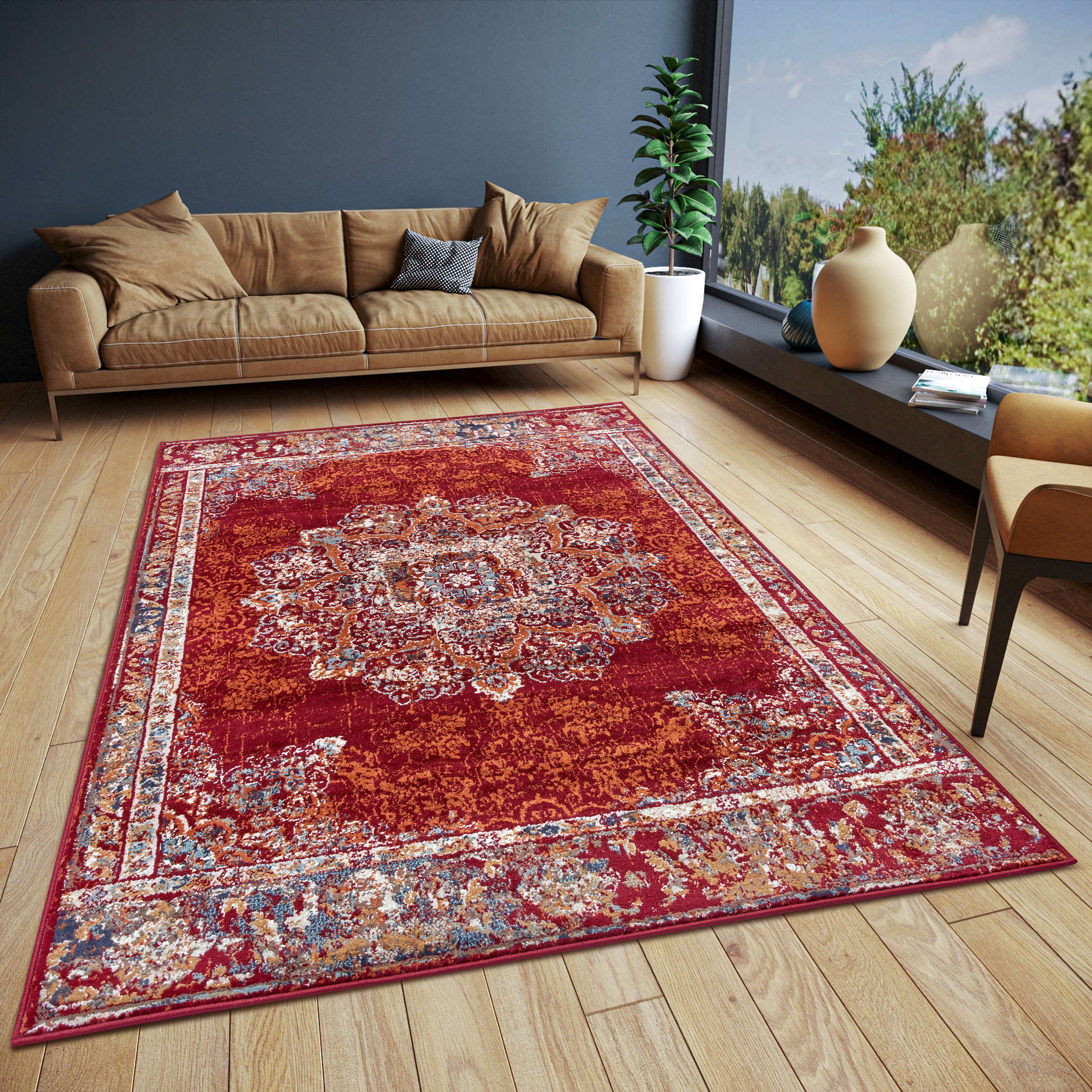 HANSE Home Teppich »Maderno«, rechteckig, Orientalisch, Orient, Kurzflor, Wohnzimmer, Schlafzimmer, Esszimmer
