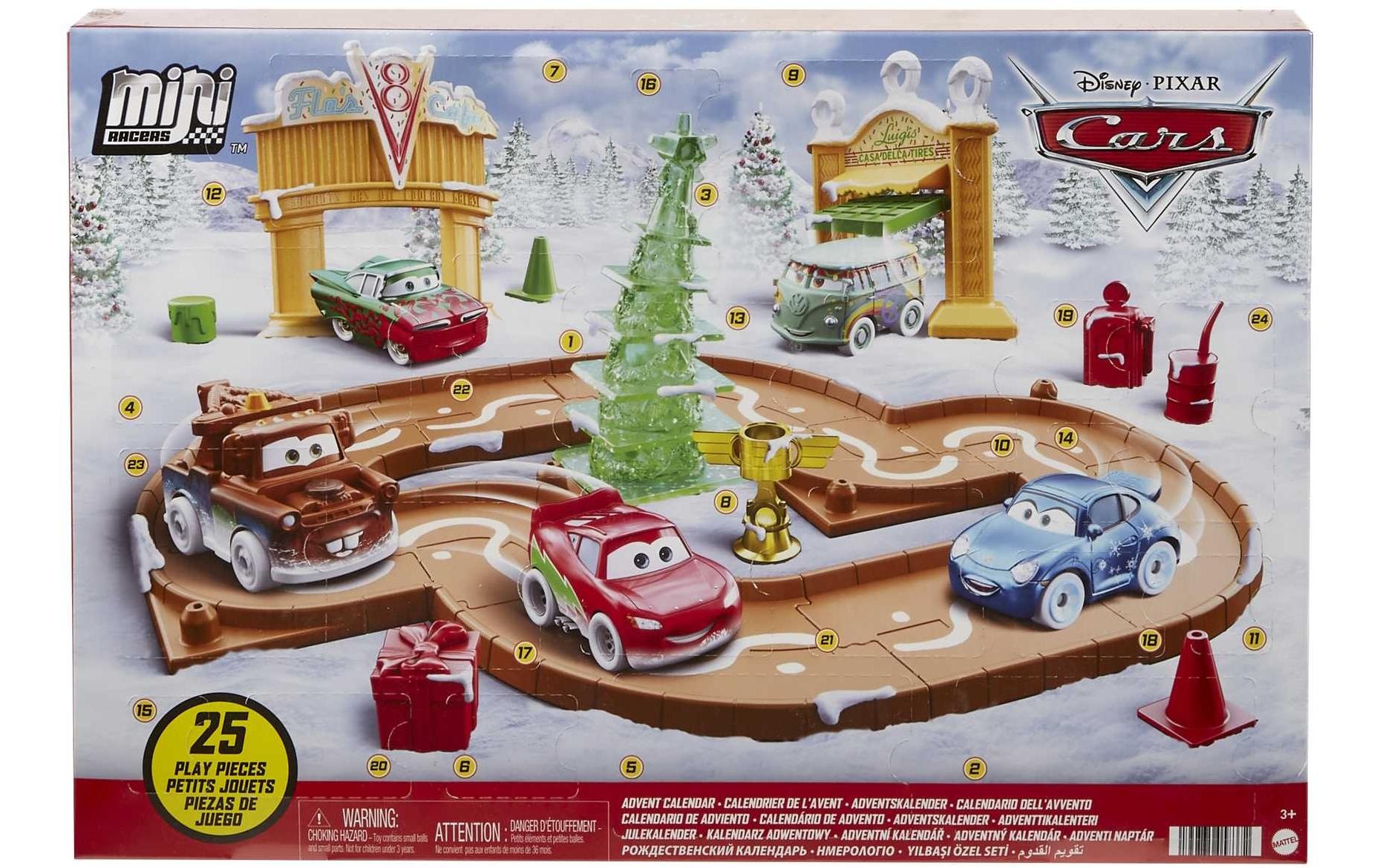 Mattel® Adventskalender »Pixar Cars Minis Advent Calendar 22«, ab 3 Jahren