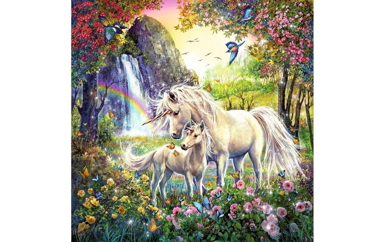 Ravensburger Puzzle »Schöne Einhörner«, (147 tlg.)
