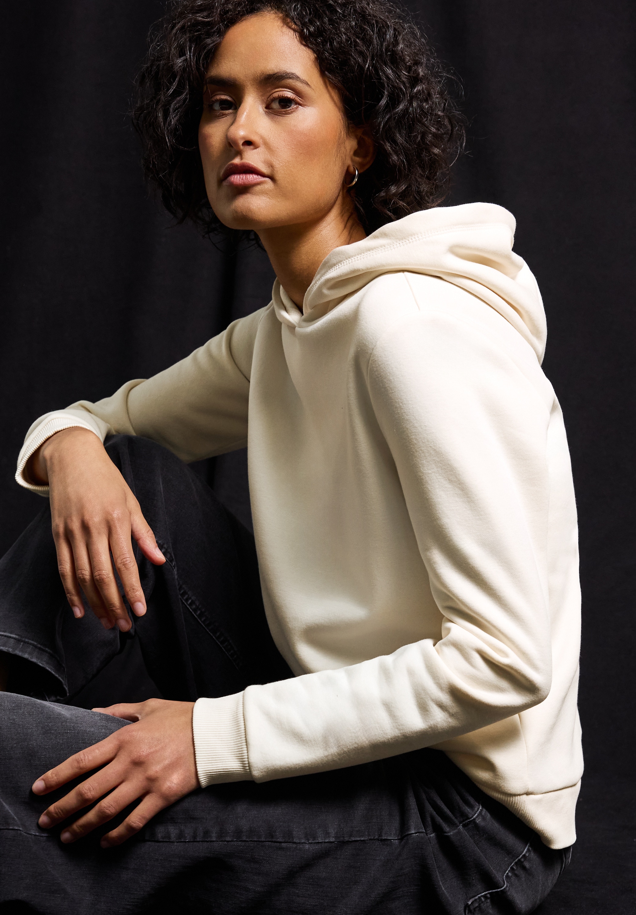 STREET ONE Sweatshirt, mit Kapuze