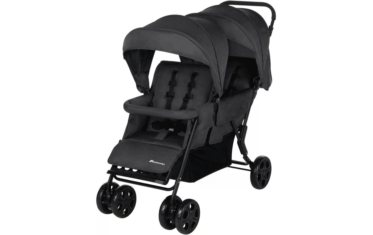 Geschwisterwagen »Bebeconfort Teamy Mineral Graphite« 22 kg