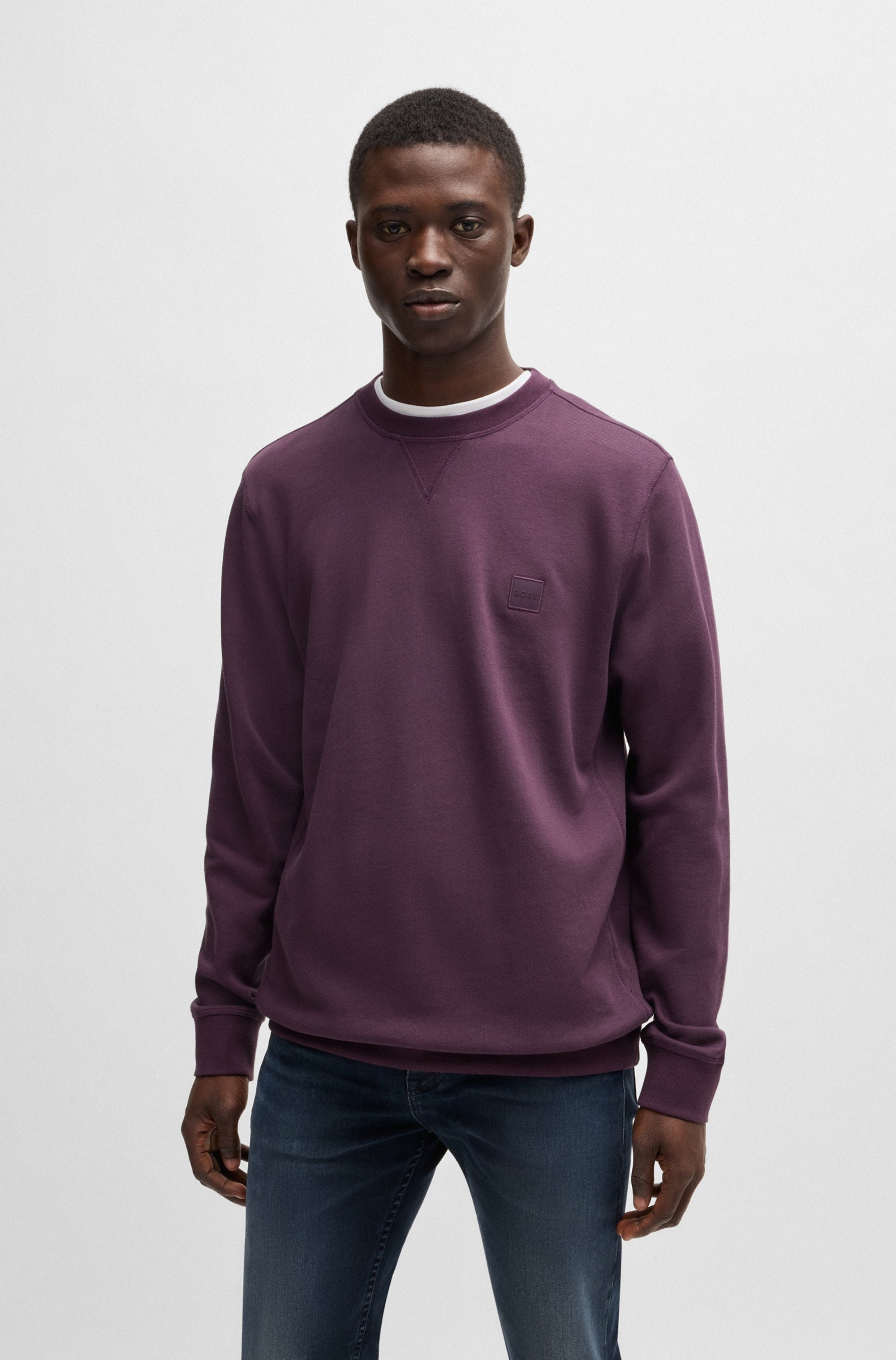 BOSS ORANGE Sweatshirt »Westart«, mit BOSS Logopatch