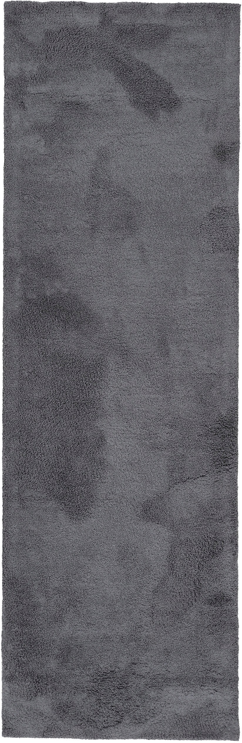 carpetfine Hochflor-Läufer »Silky«, rechteckig, 20 mm Höhe, Shaggy, Langflor, uni, besonders weich, handarbeit