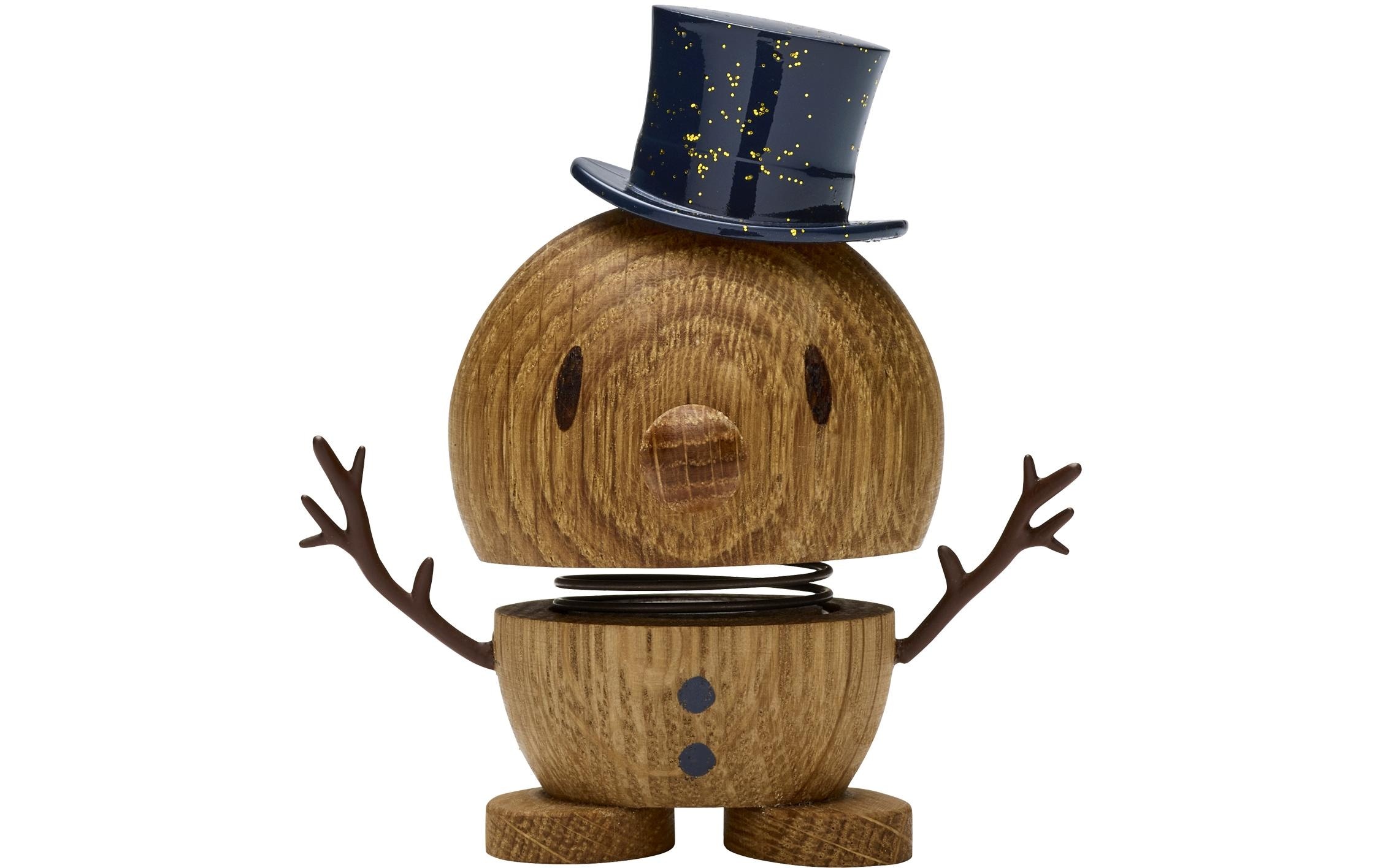 HOPTIMIST Weihnachtsfigur »Bumble Schneemann«, Holzart: Eiche (USA)