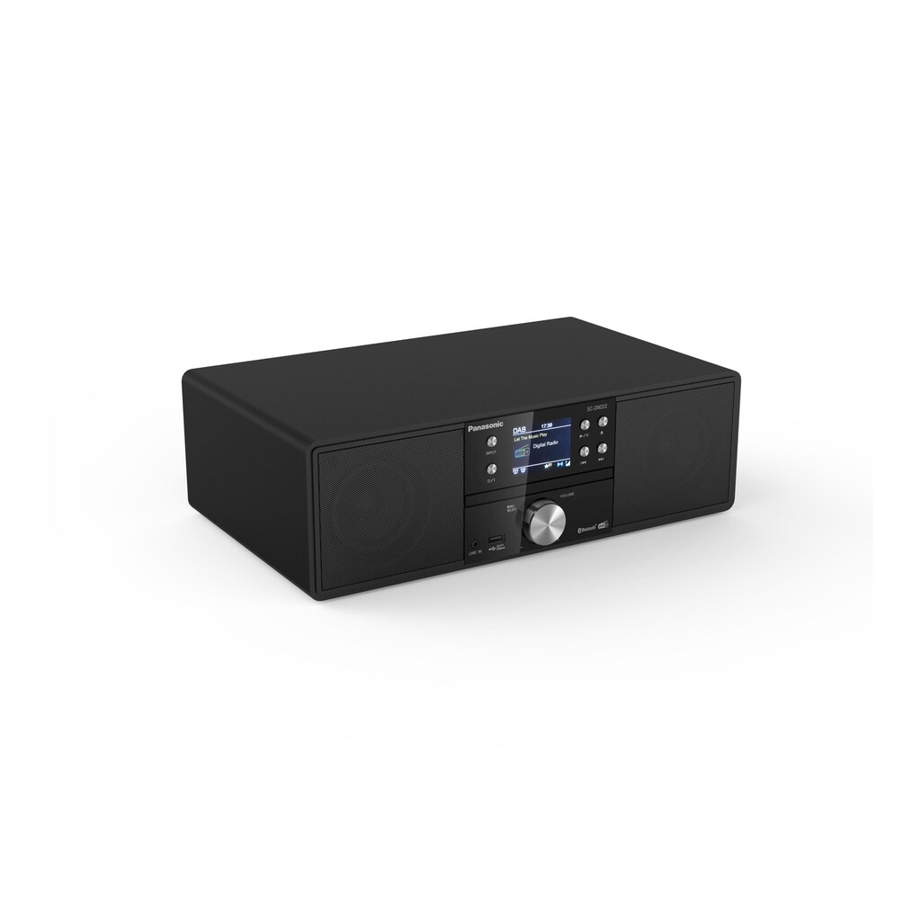 Panasonic Microanlage »Anlage SC-DM20«, (Bluetooth Digitalradio (DAB+)-FM-Tuner 24 W)