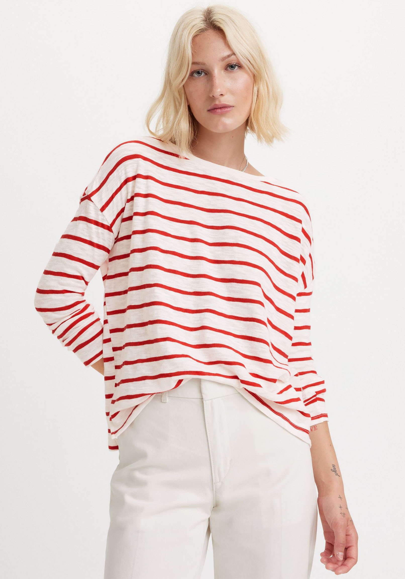 Levi's® Langarmshirt »MARGOT LONG SLEEVE BLUE«