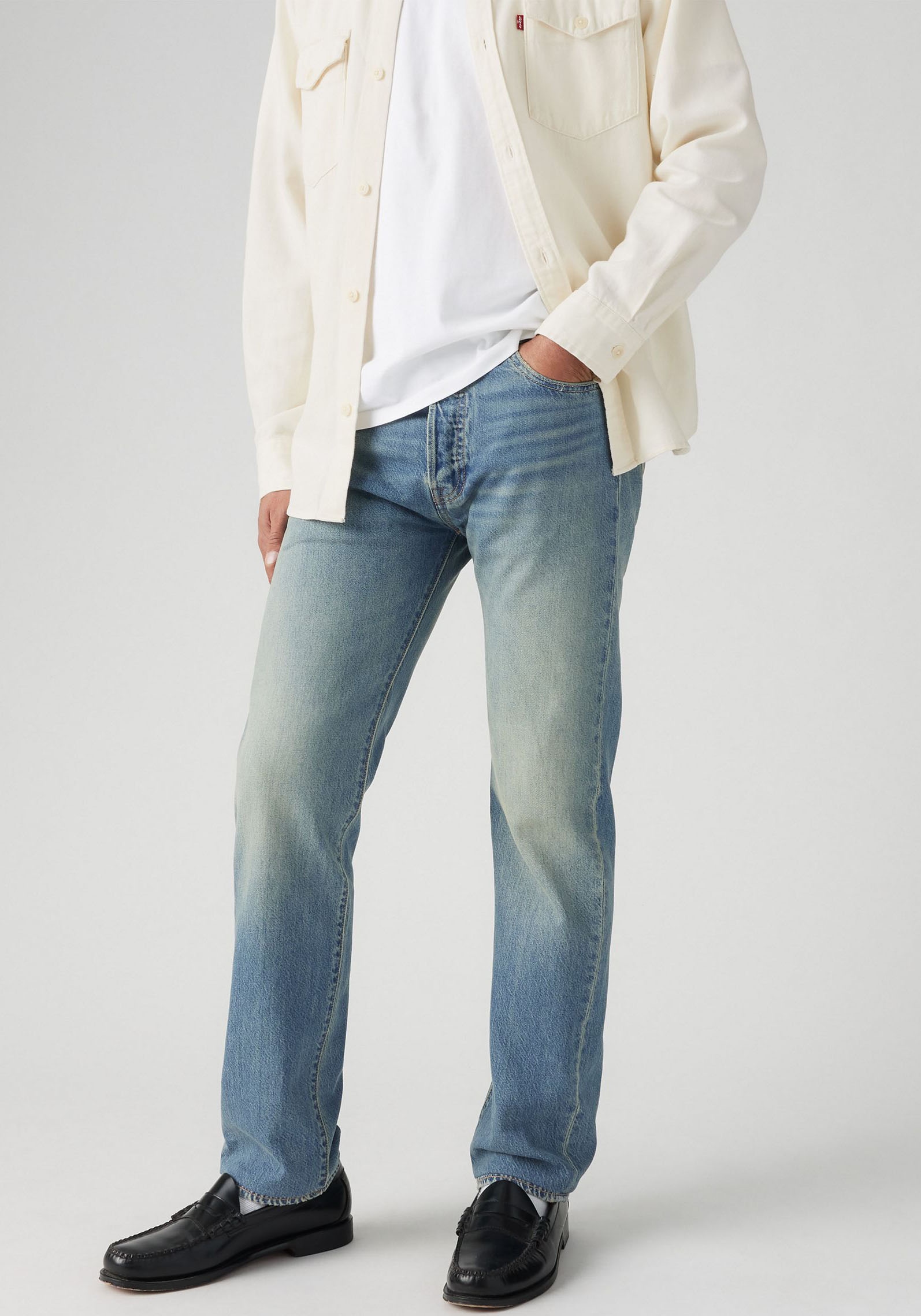 Levi's® Straight-Jeans »501 LEVI'S ORIGINAL«, mit Markenlabel