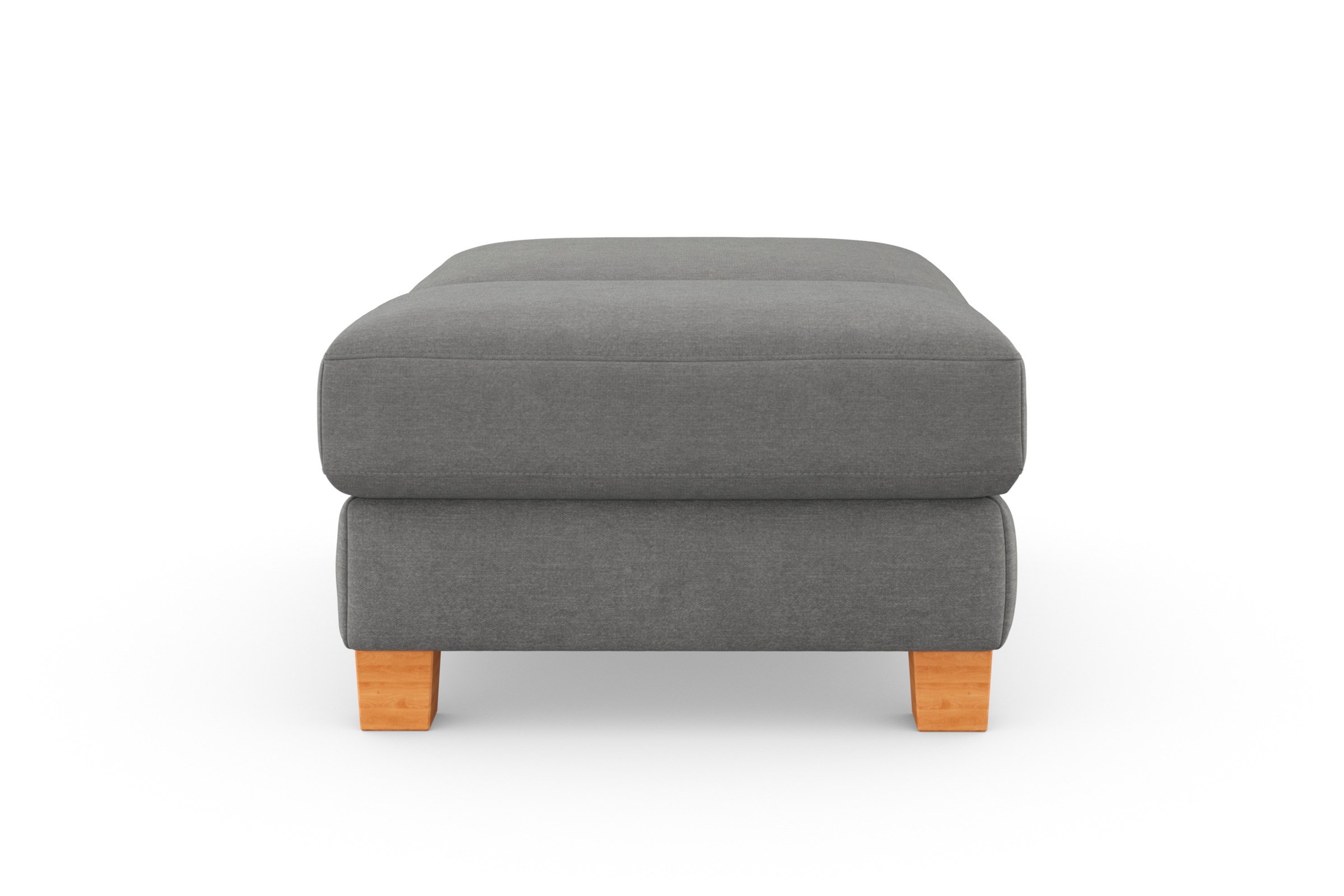 sit&more Polsterhocker »Dundee«, mit Klappfunktion, Federkern und hochwertigen Massivholzfüssen