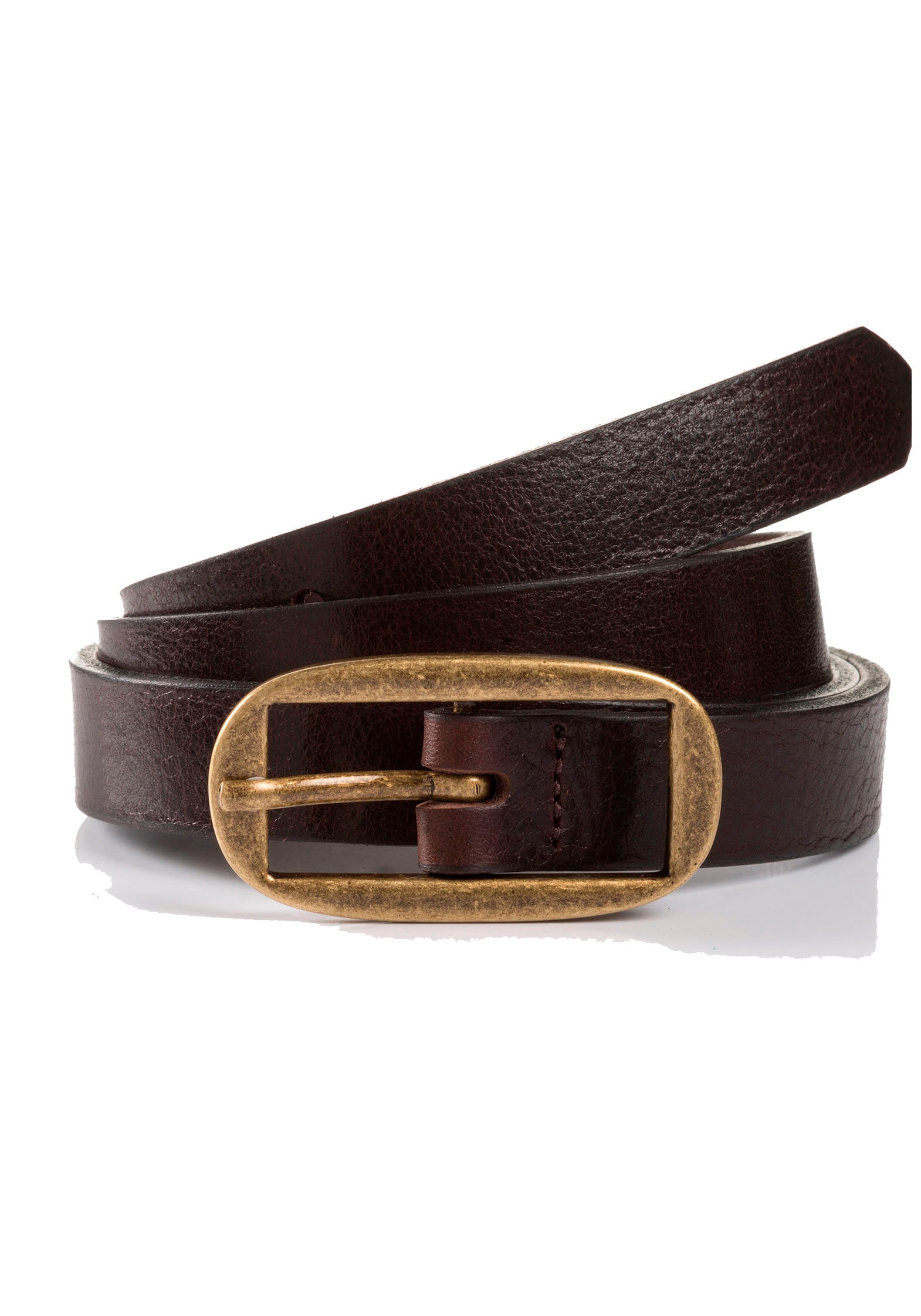 TOM TAILOR Ledergürtel »TTMARIAH« 2 cm breiter Damengürtel, modisch vielseitig, rustikaler Vintage-look