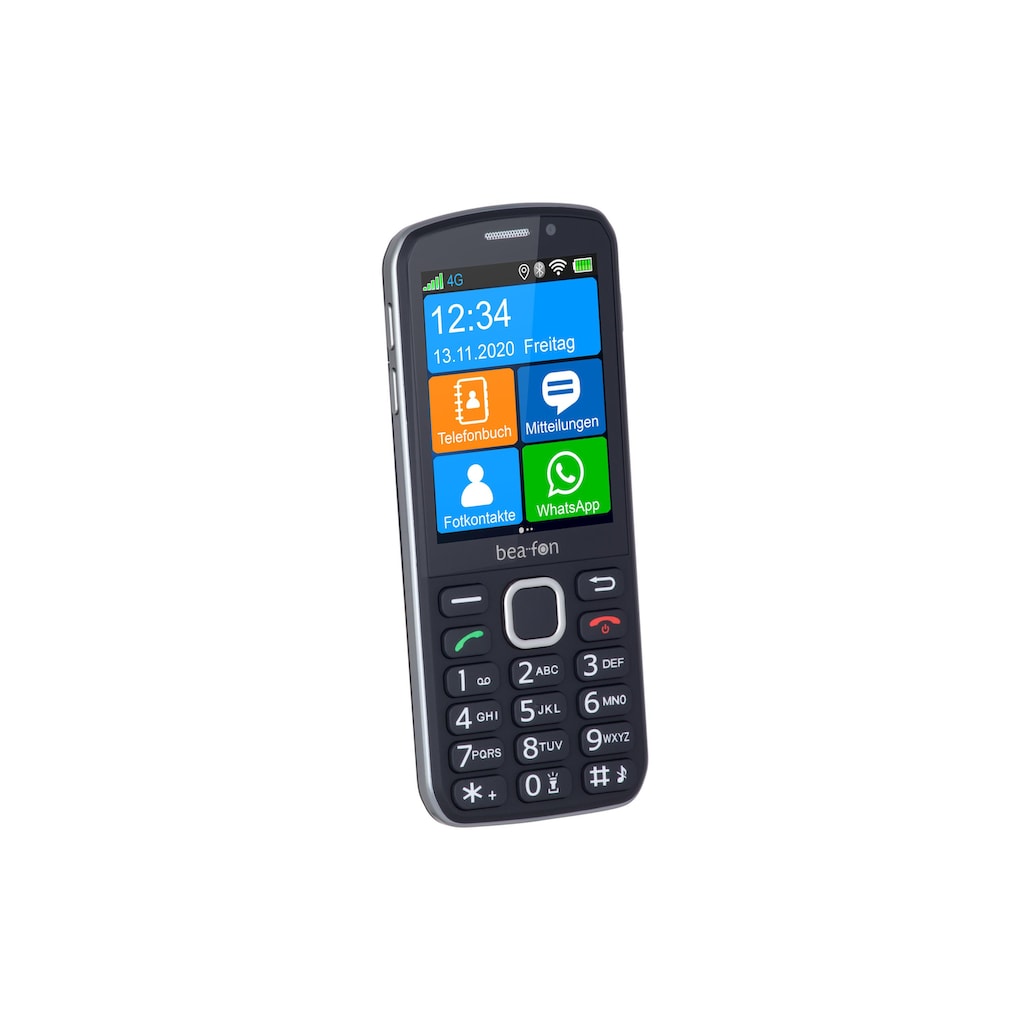 Beafon Handy »SL860 Touch«, schwarz, 7,11 cm/2,8 Zoll, 4 GB Speicherplatz