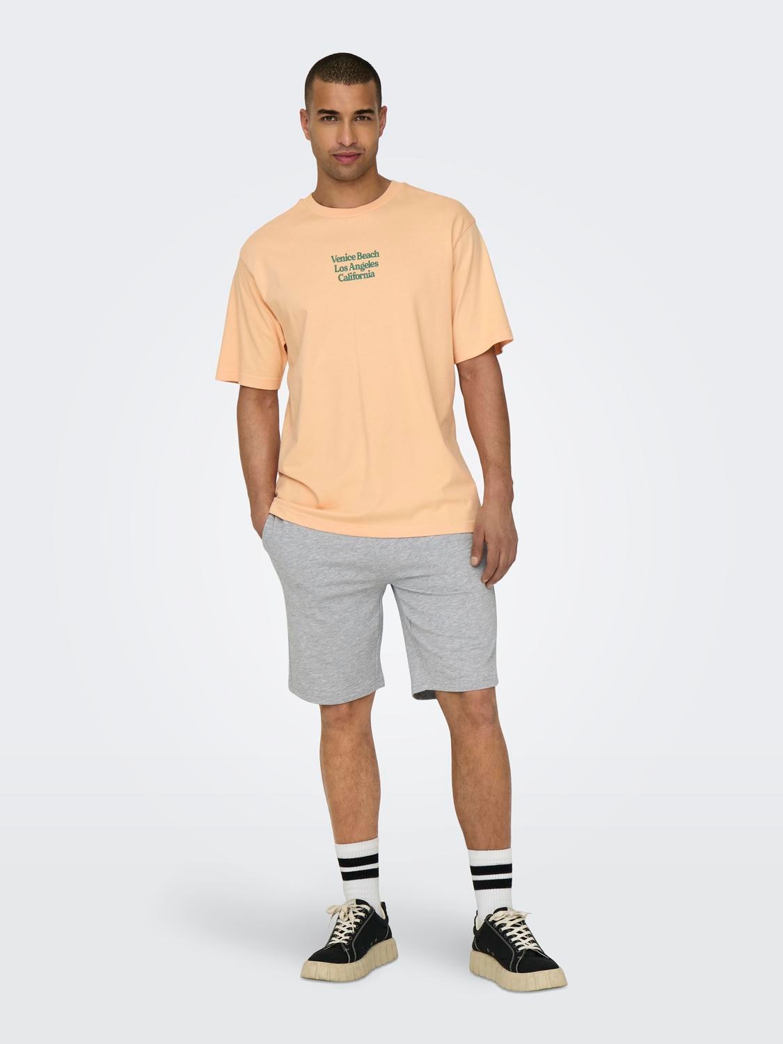 ONLY & SONS Sweatshorts »ONSNEIL SWEAT SHORTS«, unifarben