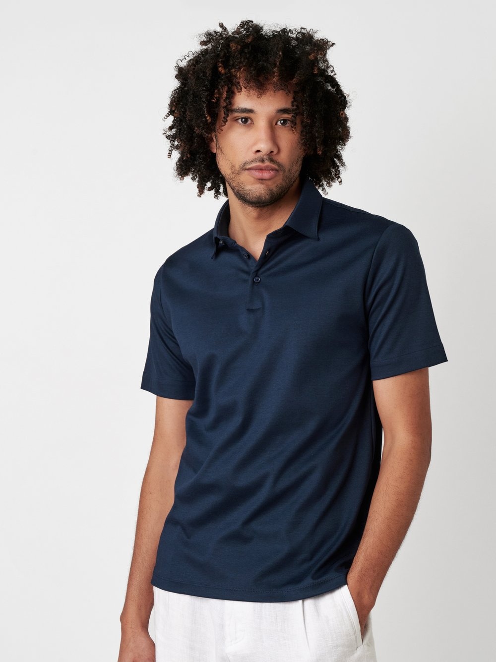 DESOTO Poloshirt »Jerseypolo Essential Kent halbarm« Flexibler Stretch