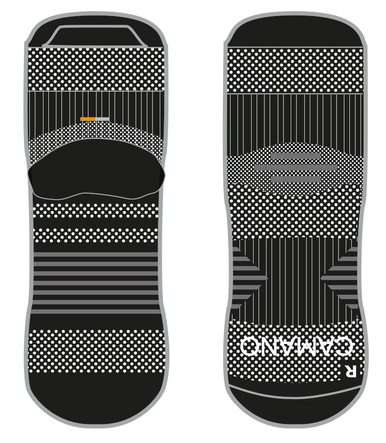 Camano Kurzsocken »function«, (4 Paar), Performance, Multi Sportsocken, Fussgewölbe-Stütze, gepolsterte Sohle