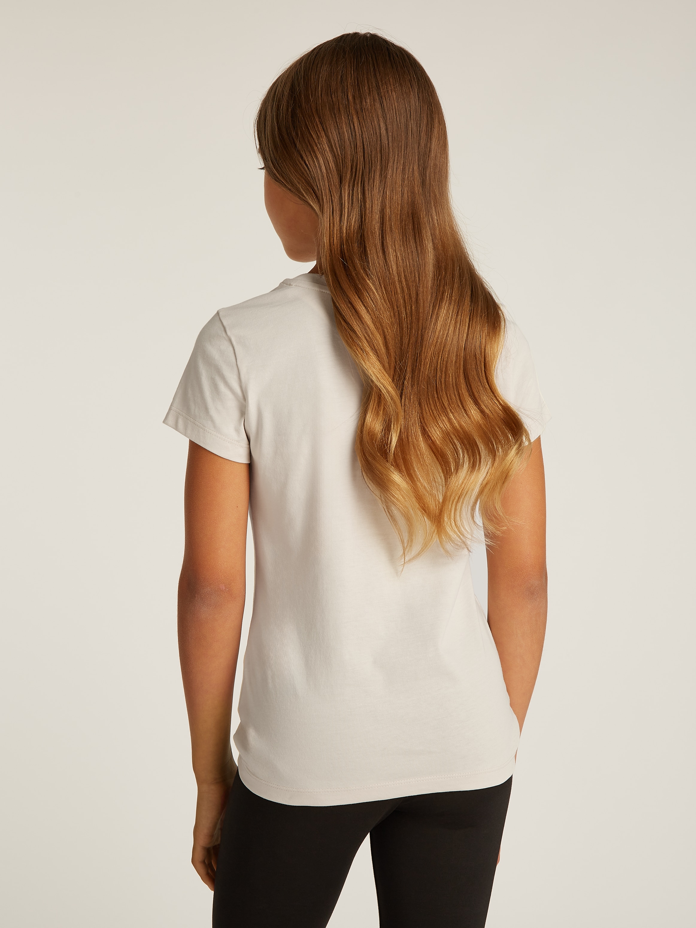 Calvin Klein Jeans Rundhalsshirt »HANDWRITING LOGO SS SLIM T-SHIRT«, für Kinder bis 16 Jahre mit Logoschriftzug
