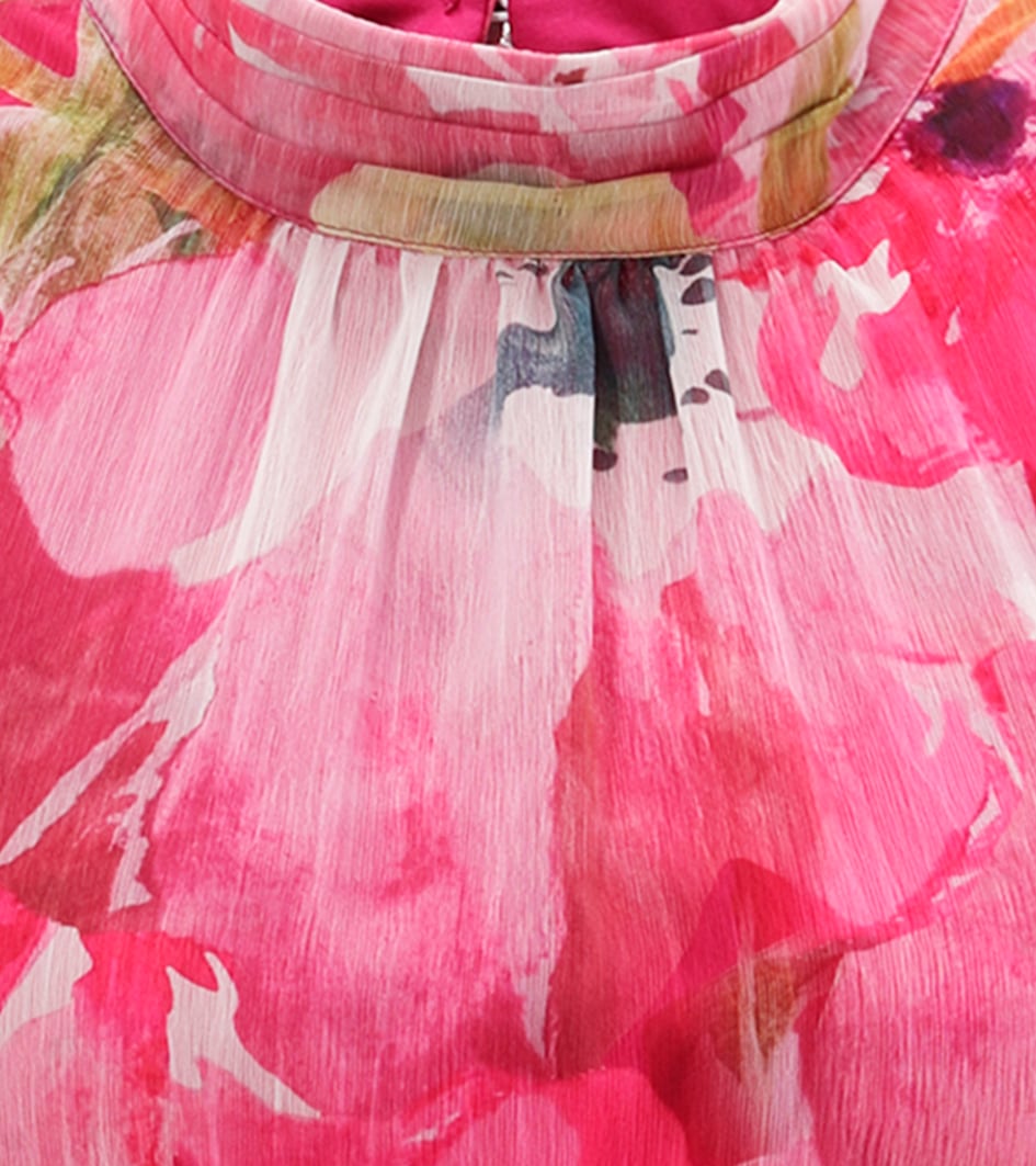 Aniston SELECTED Chiffonkleid, mit traumhafter, floraler Musterung