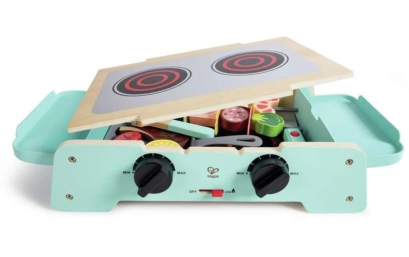 Hape Kinder-Grill »gusseiserner«, (Set)