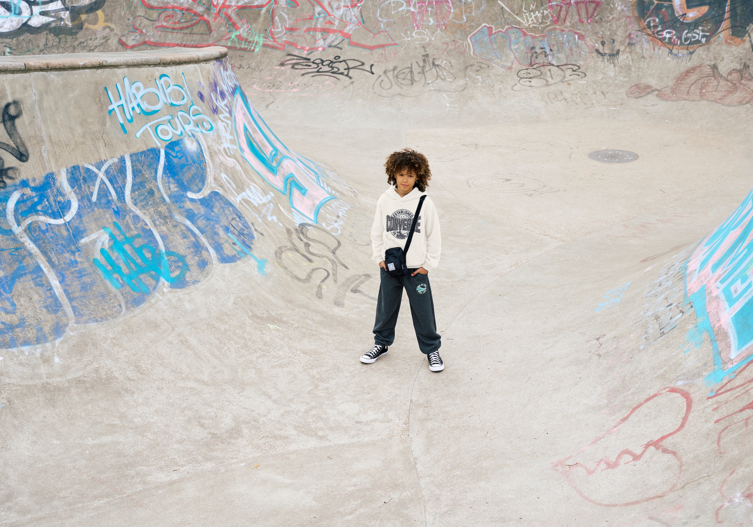 Converse Kapuzensweatshirt »CNVB HERITAGE EST CNV PO HOODY«, (1 tlg.)