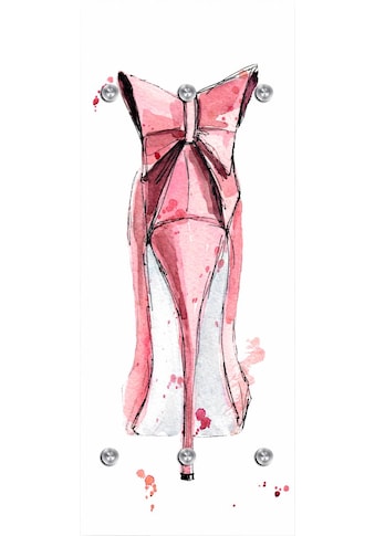 queence Garderobenleiste »High Heel von hinten«, mit 6 Haken, 50 x 120 cm kaufen