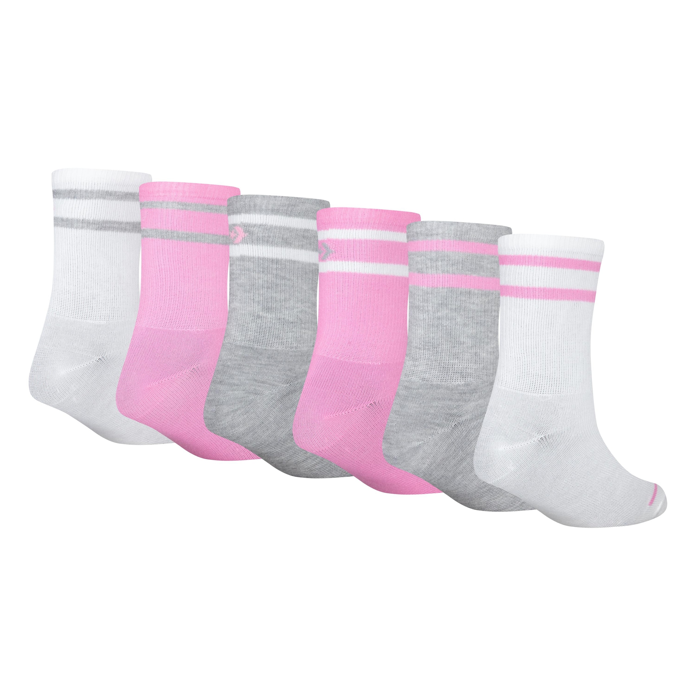 Converse Sportsocken »CHN BASIC WORDMARK CREW 6PK«, (6 Paar), für Kinder