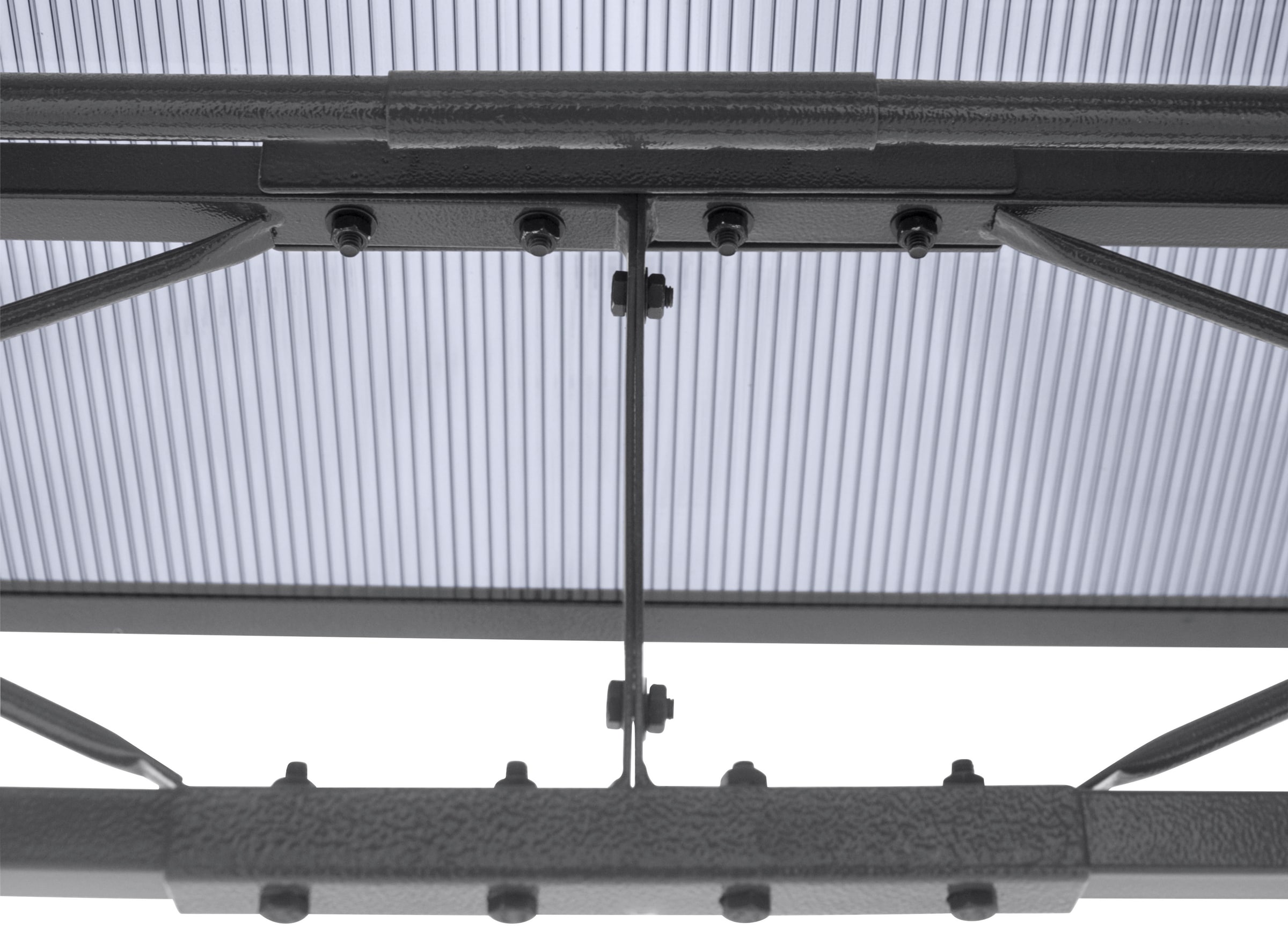 KONIFERA Pavillon »Nizza«, 360x300 cm, Stahlgestell, Polycarbonat-Dachplatten, inkl. Moskitonetze