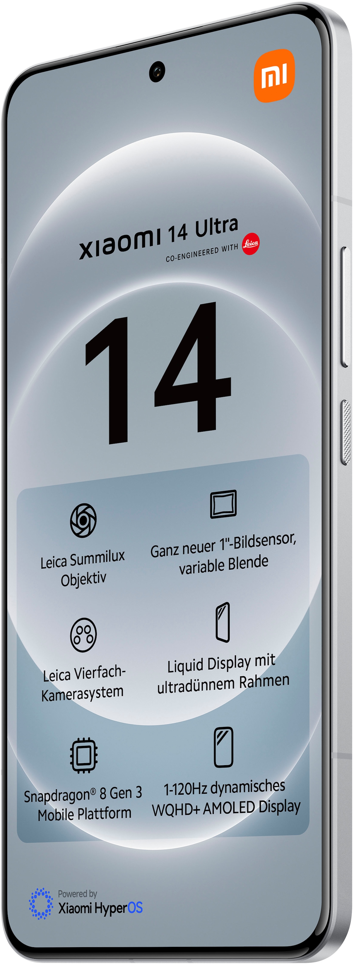 Xiaomi Smartphone »14 Ultra 16+512GB«, weiss