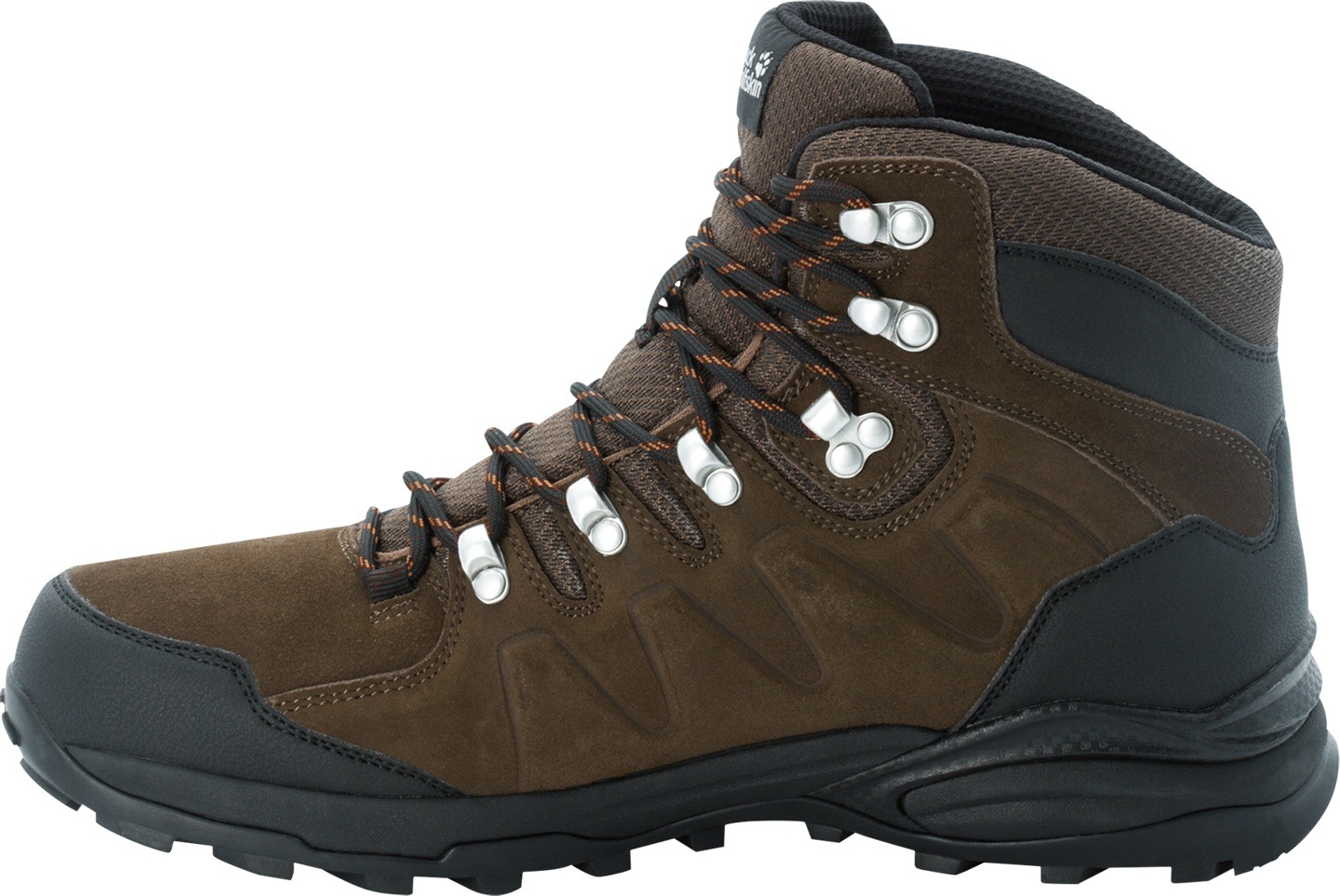 Jack Wolfskin Refugio Texapore Mid M Brown Hiking Boot 6
