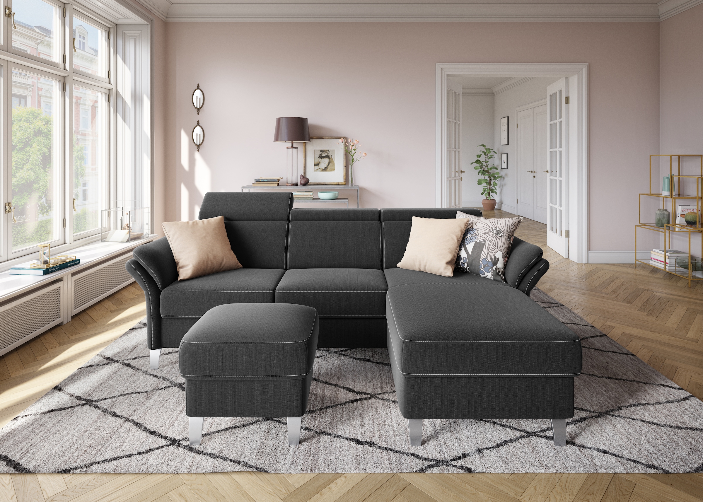sit&more Hocker »Vincenzo«