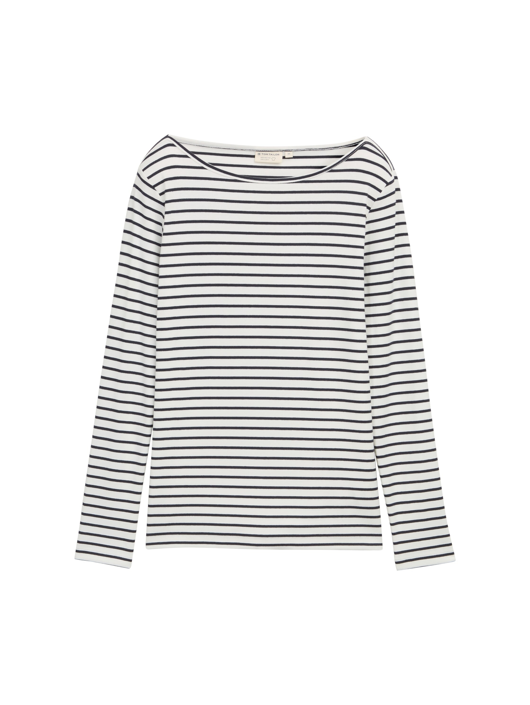 TOM TAILOR Langarmshirt, mit Streifen Muster
