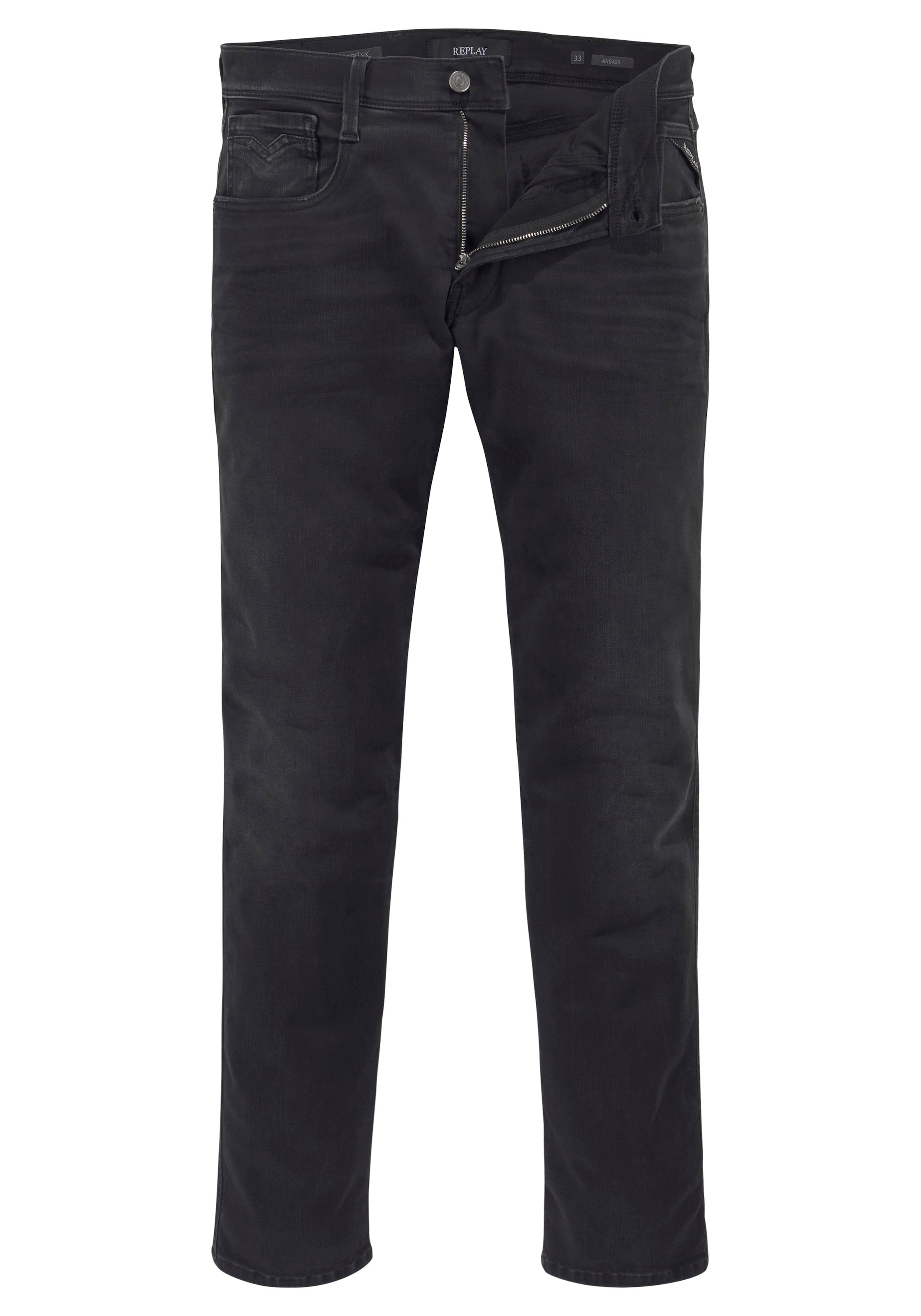 Replay Slim-fit-Jeans »ANBASS HYPERFLEX BIO«