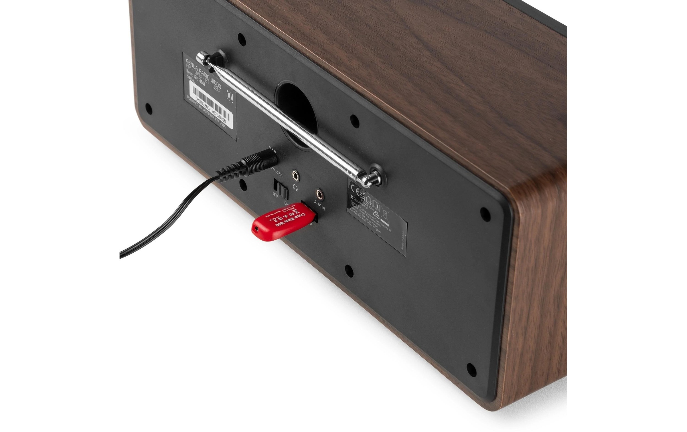 AUDIZIO Digitalradio (DAB+) »Genua«, (Digitalradio (DAB+)-FM-Tuner)