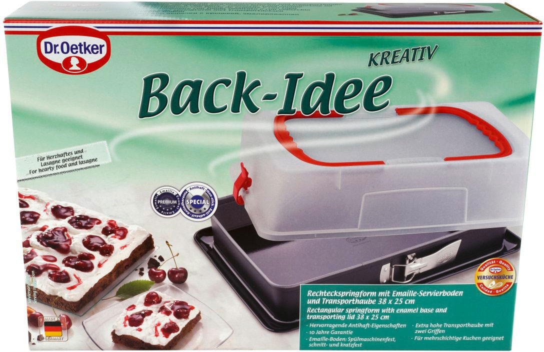 Dr. Oetker Backform »Kreativ«, mit Emailboden und Haube