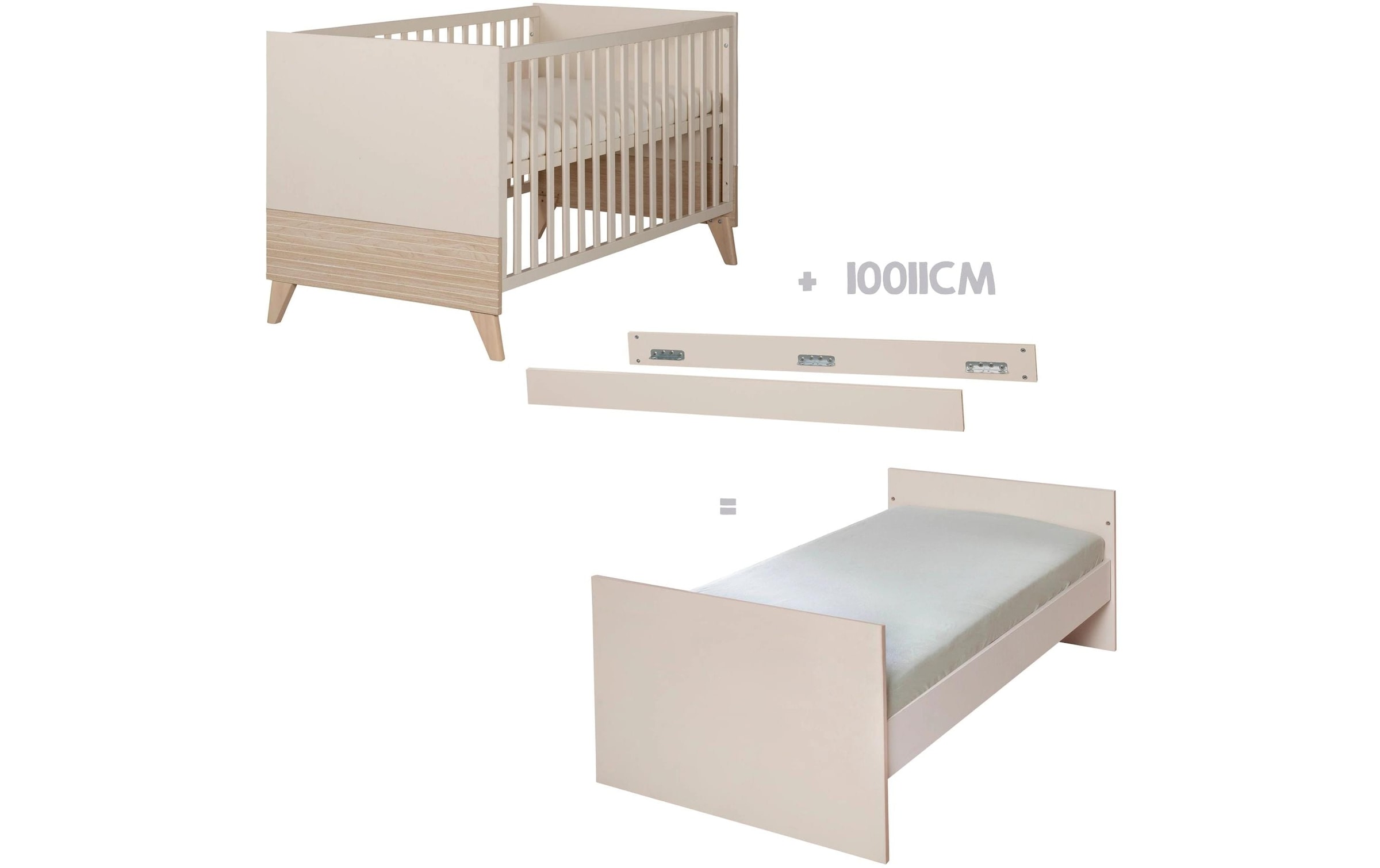 roba® Babybett »Sidney 70 x 140 cm«, (1 tlg.)