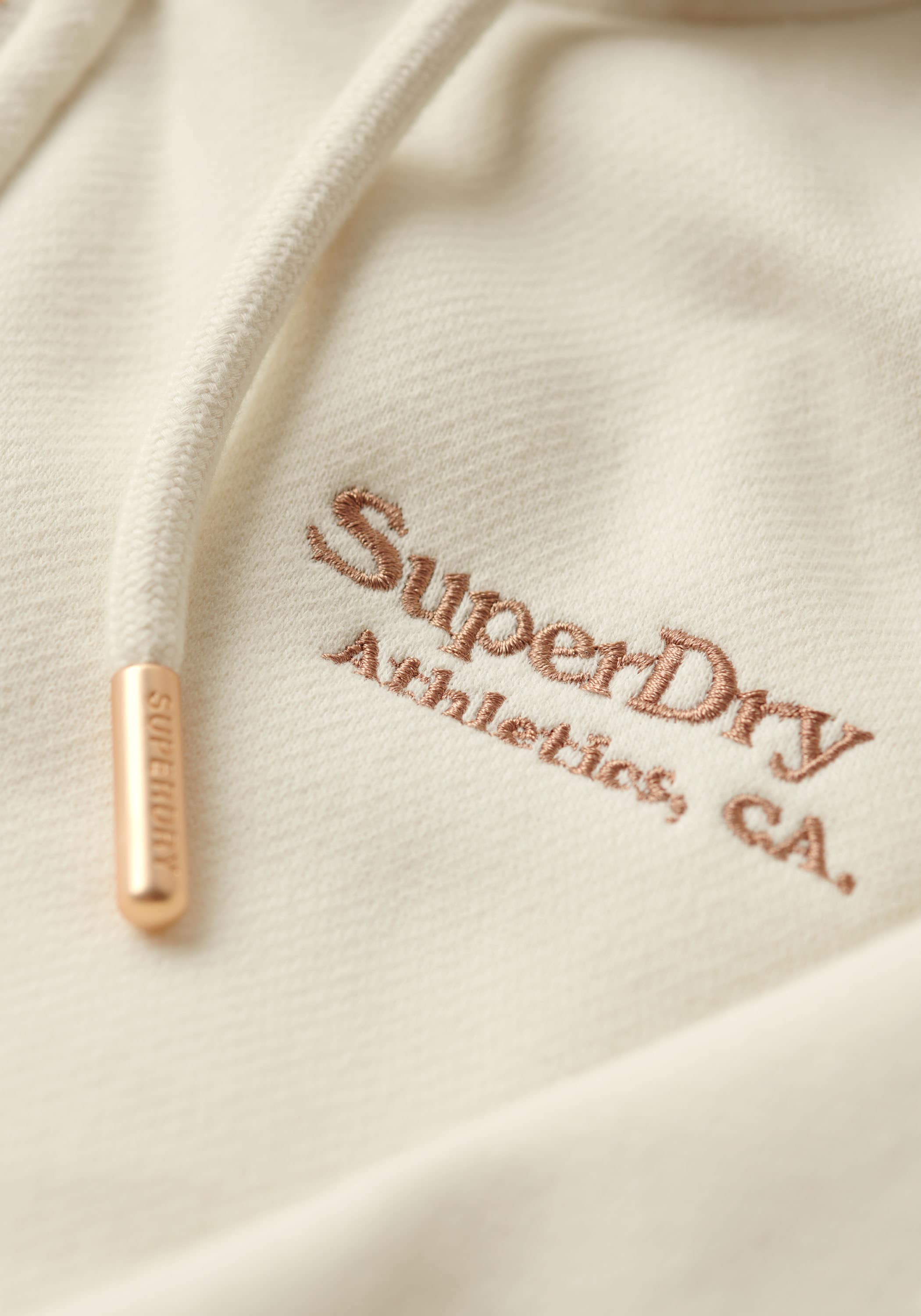 Superdry Kapuzensweatjacke »ESSENTIAL LOGO ZIP HOODIE«, mit Logostickerei