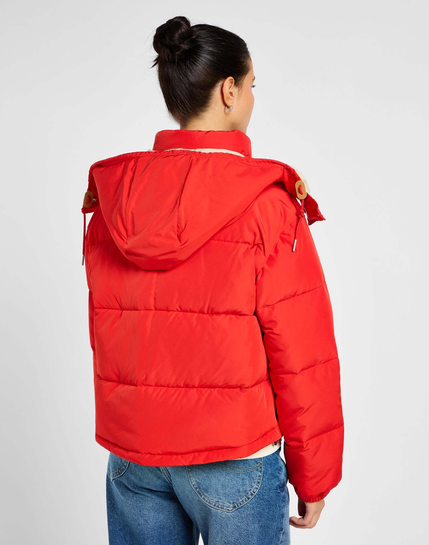 Lee® Steppjacke »LEE Steppjacke Hooded Short Puffer«