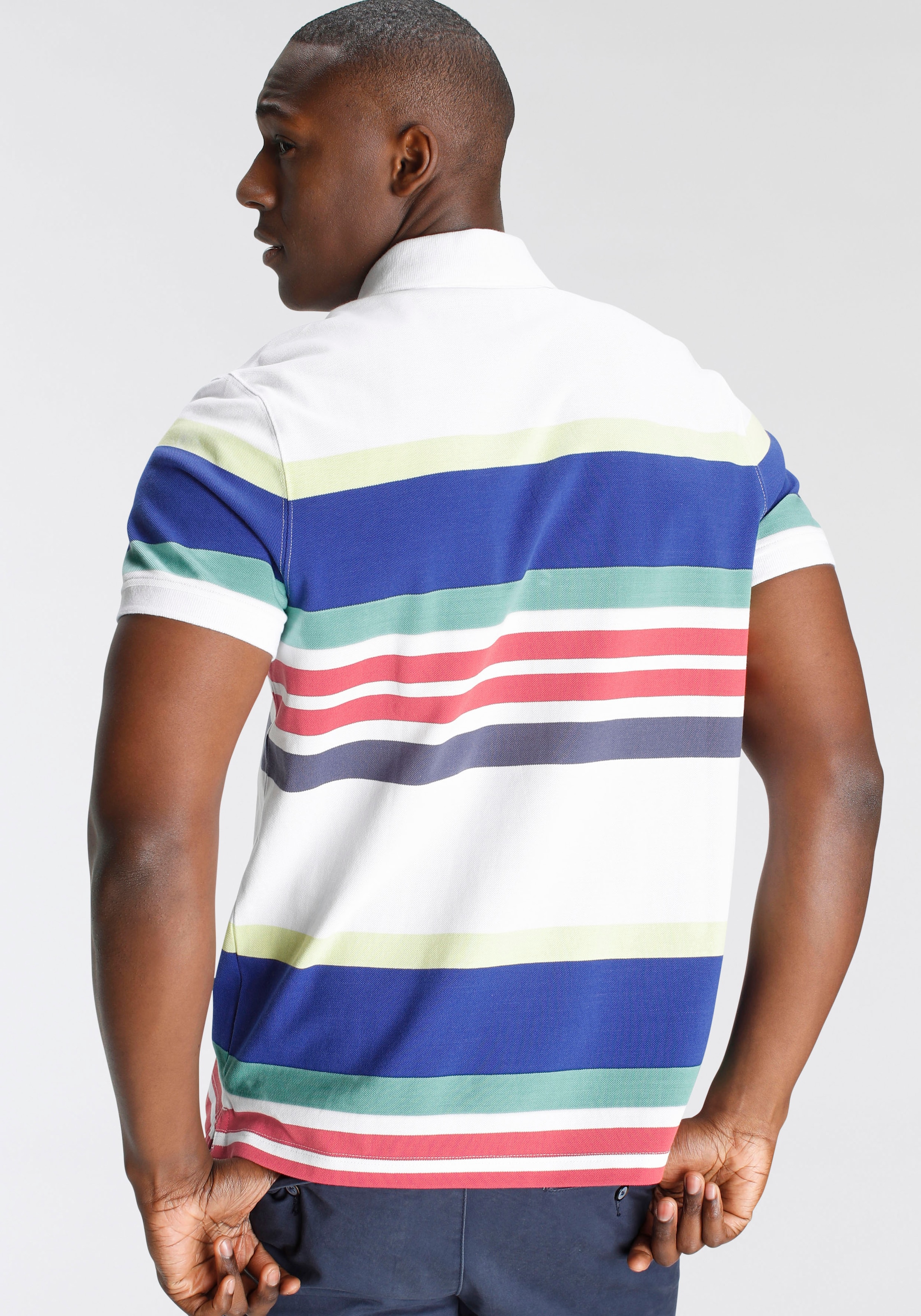 DELMAO Poloshirt, mit modischem Streifen - NEUE MARKE! online bestellen |  Jelmoli-Versand