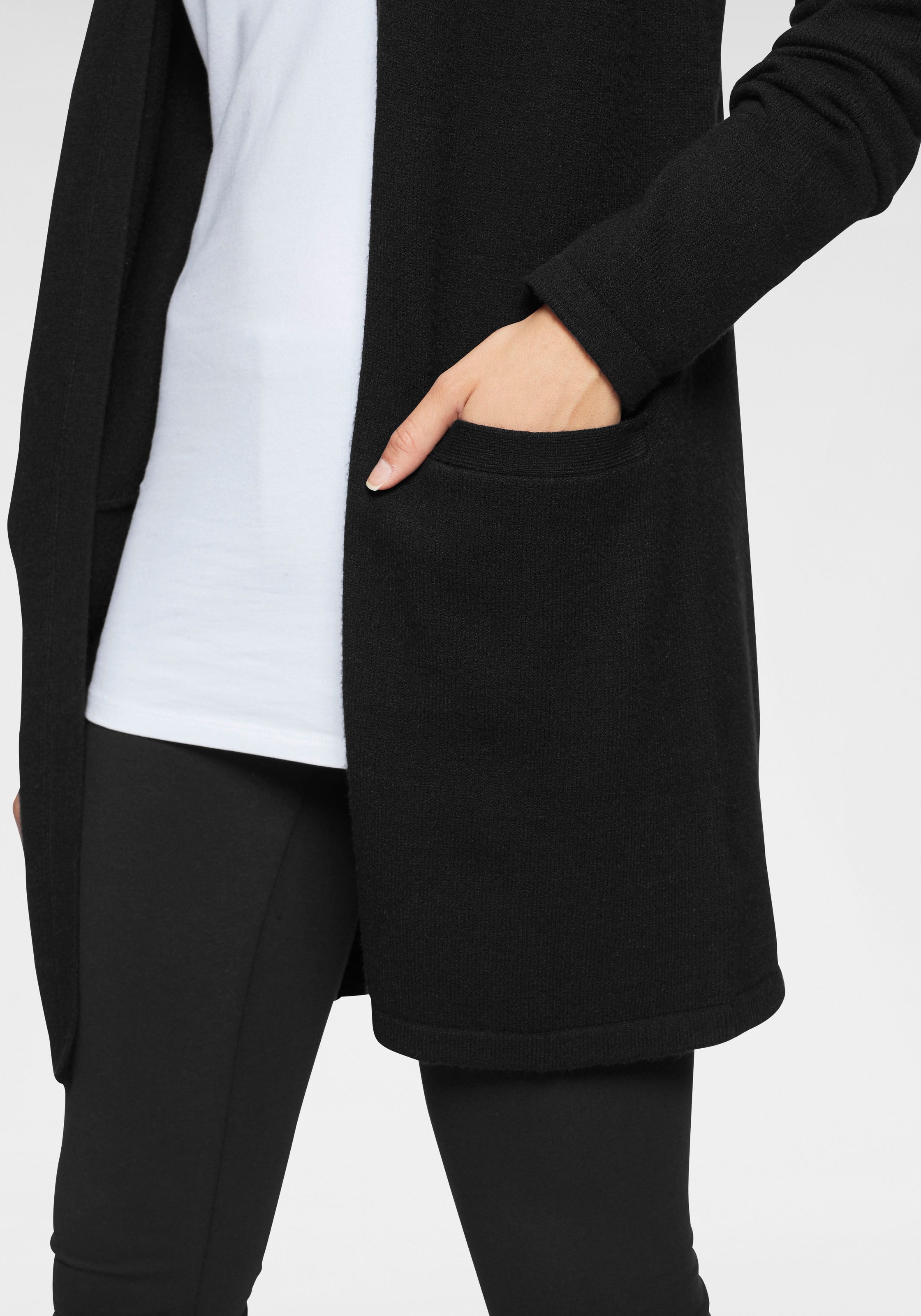 Tamaris Strickjacke, mit Taschen