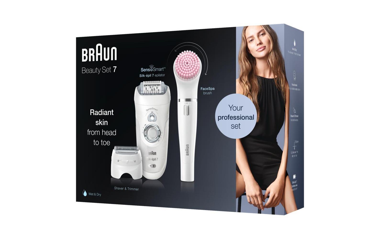 Braun Epilierer »Silk-Épil 7 Beauty Set 7-875 SensoSmart«