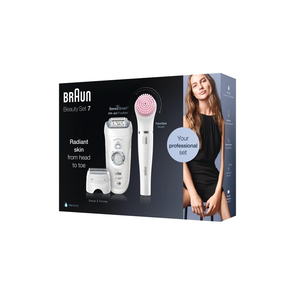Braun Epilierer »Silk-Épil 7 Beauty Set 7-875 SensoSmart«