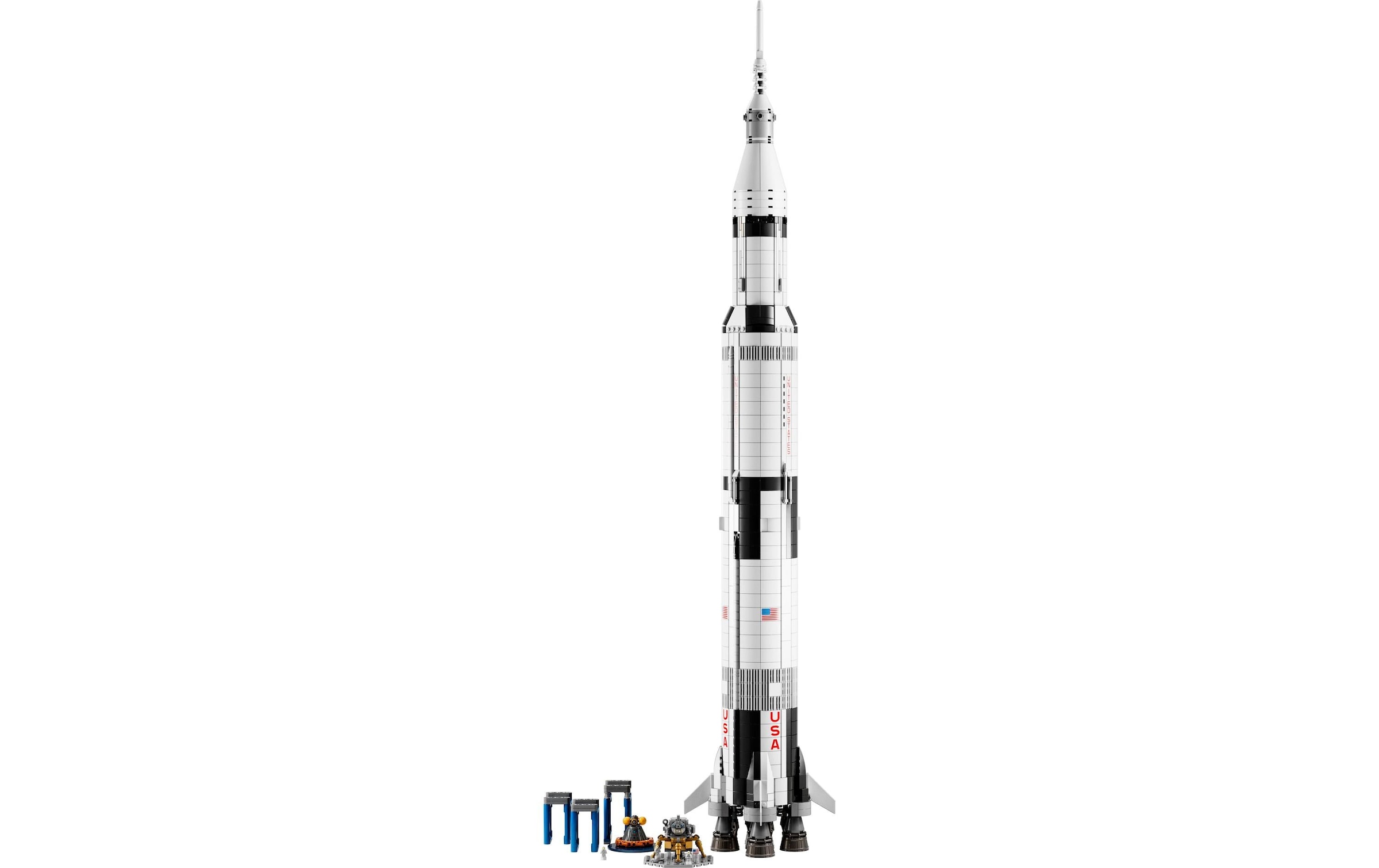 LEGO® Spielbausteine »NASA Apollo Saturn V 92«, (1969 St.)