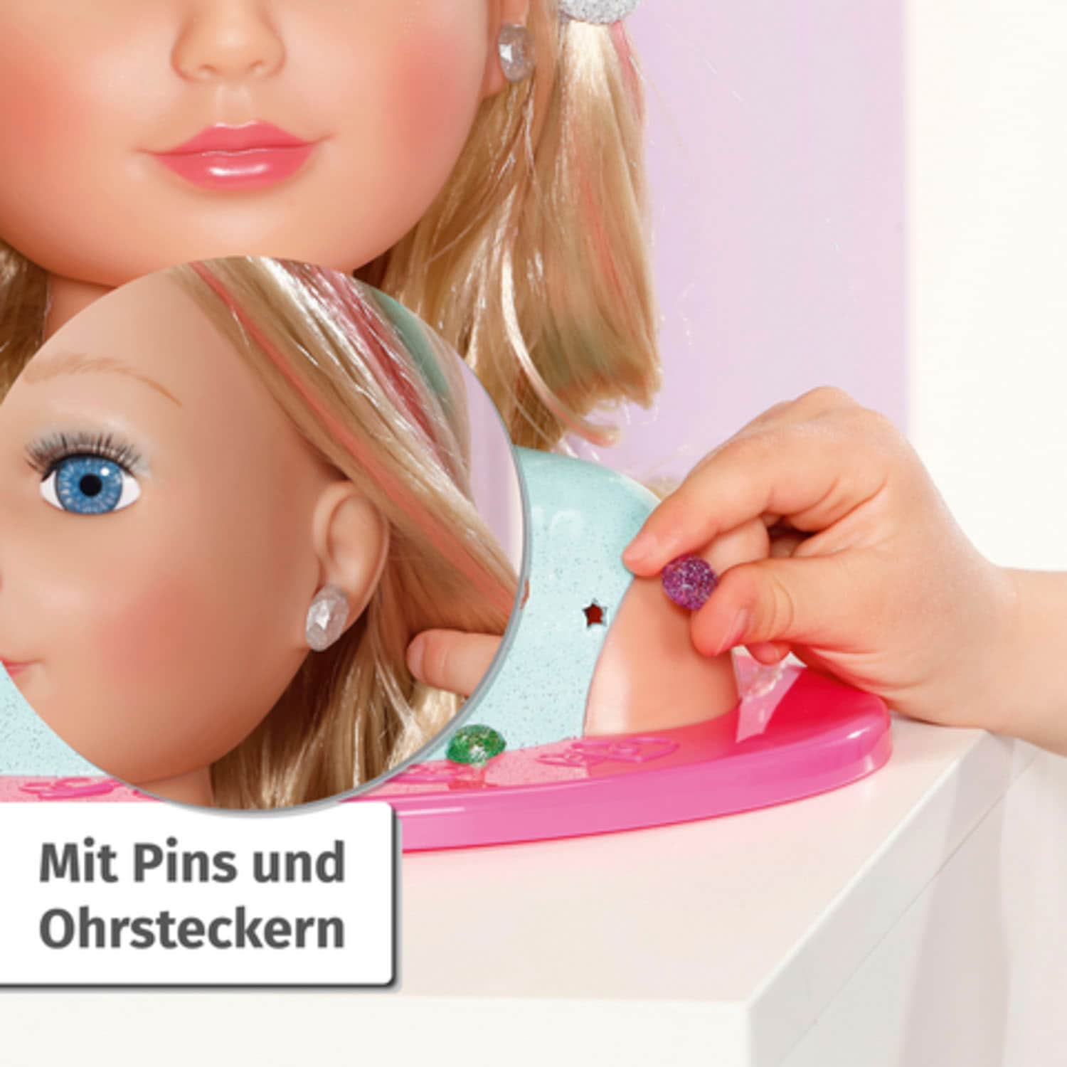 Baby Born Frisier- & Schminkkopf »Sister Styling Head Prinzessin«, mit Zubehör