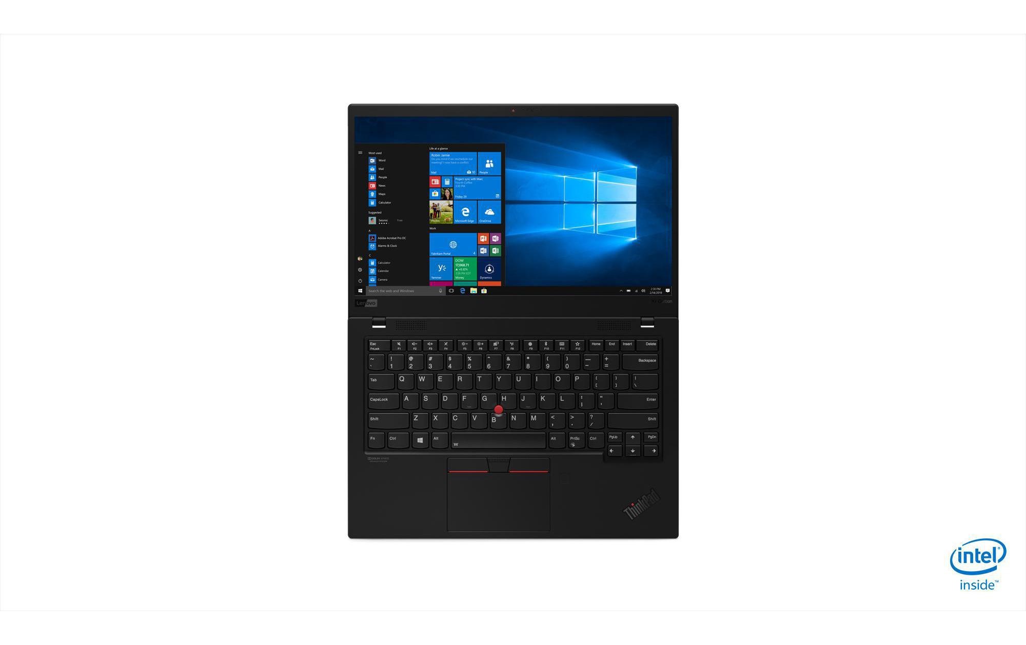 Lenovo Notebook »ThinkPad X1 Carbon Gen. 7 LTE Privacy Guard«, 35,56 cm, / 14 Zoll, Intel, Core i5, UHD Graphics 620, 0 GB HDD, 512 GB SSD