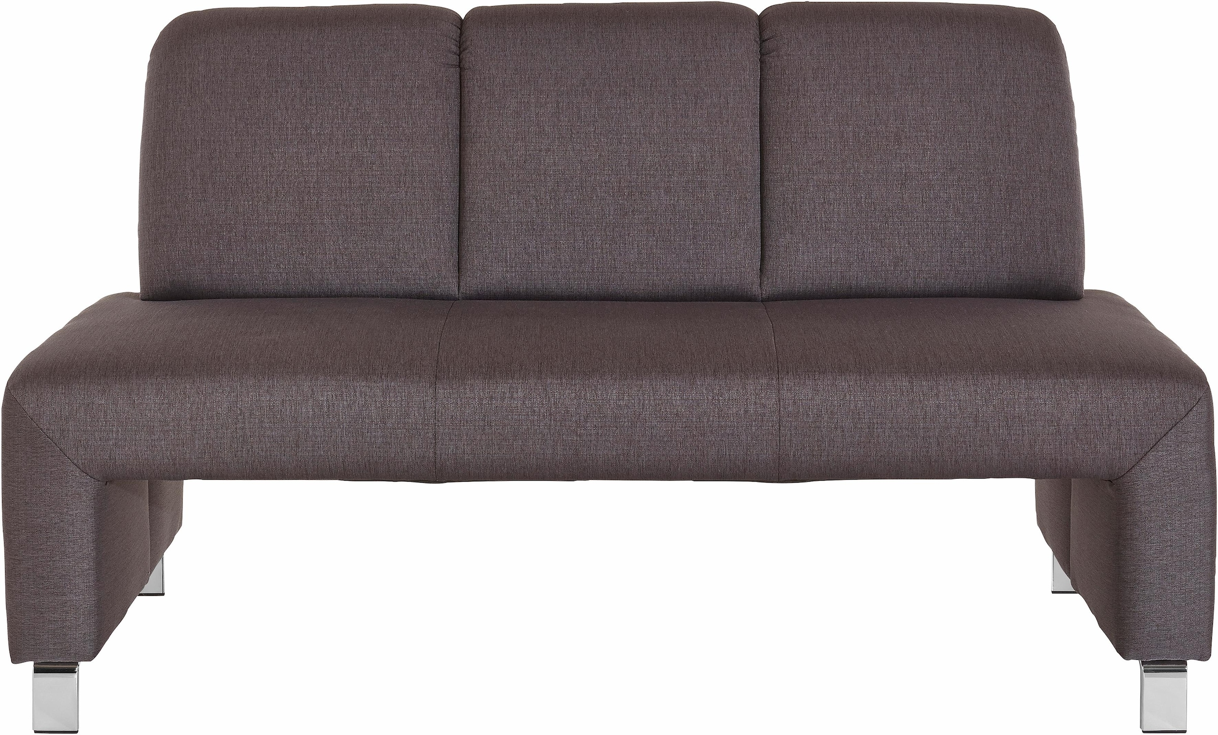 exxpo - sofa fashion Polsterbank »Intenso, Sitzbank, Breite 162 cm, wahlweise in Leder oder Textil«, hohe Bodenfreiheit, frei im Raum stellbar, hoher Sitzkomfort