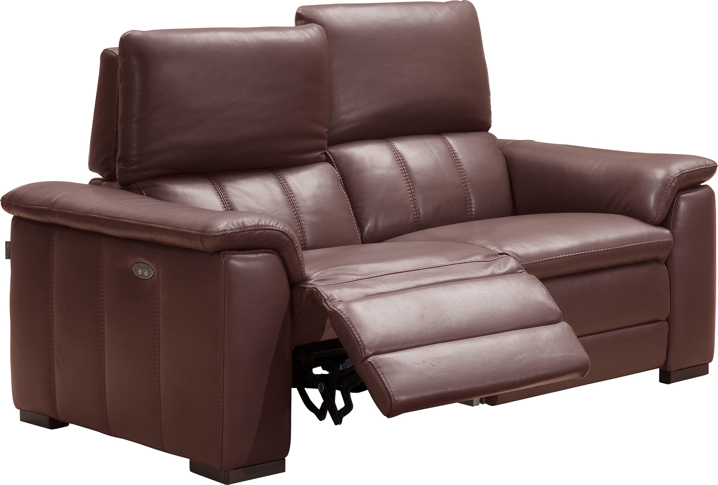 Egoitaliano 2-Sitzer "Capucine" wahlweise mit elektrisch oder manuell verstellbarer Relaxfunktion