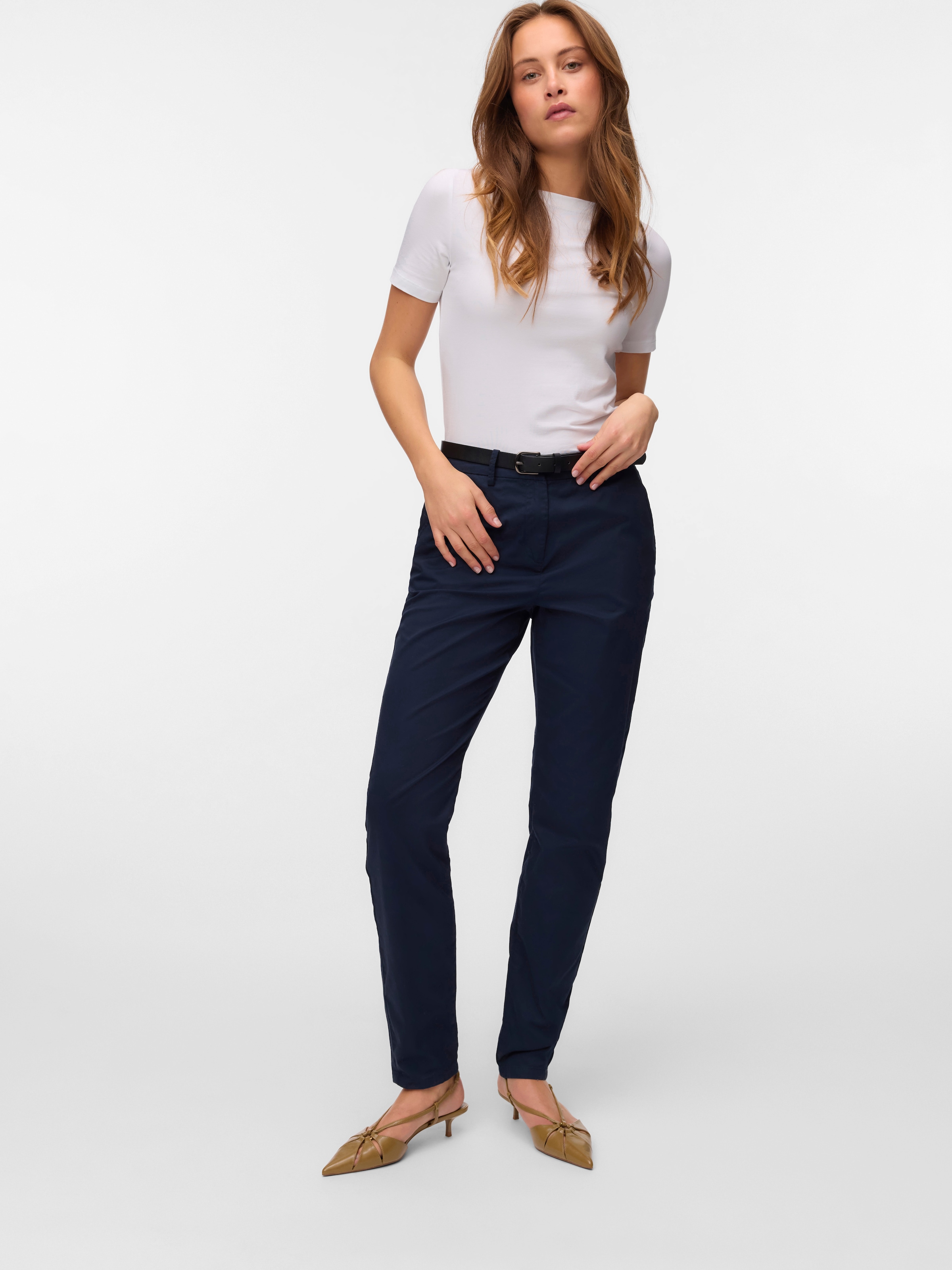 Vero Moda Chinohose »VMFEDERICA MW CHINO PANTS«