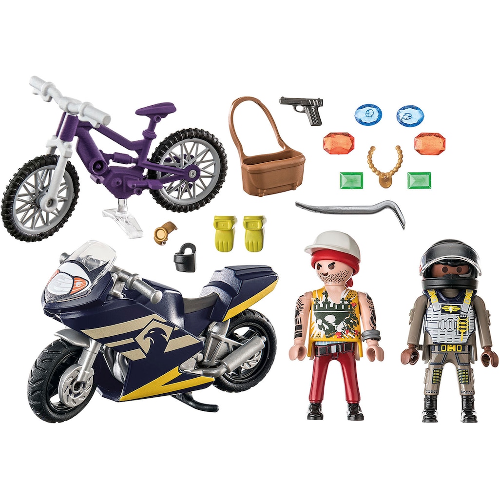 Playmobil® Konstruktions-Spielset »Starter Pack, SEK und Juwelendieb (71255), City Action«, (27 St.)